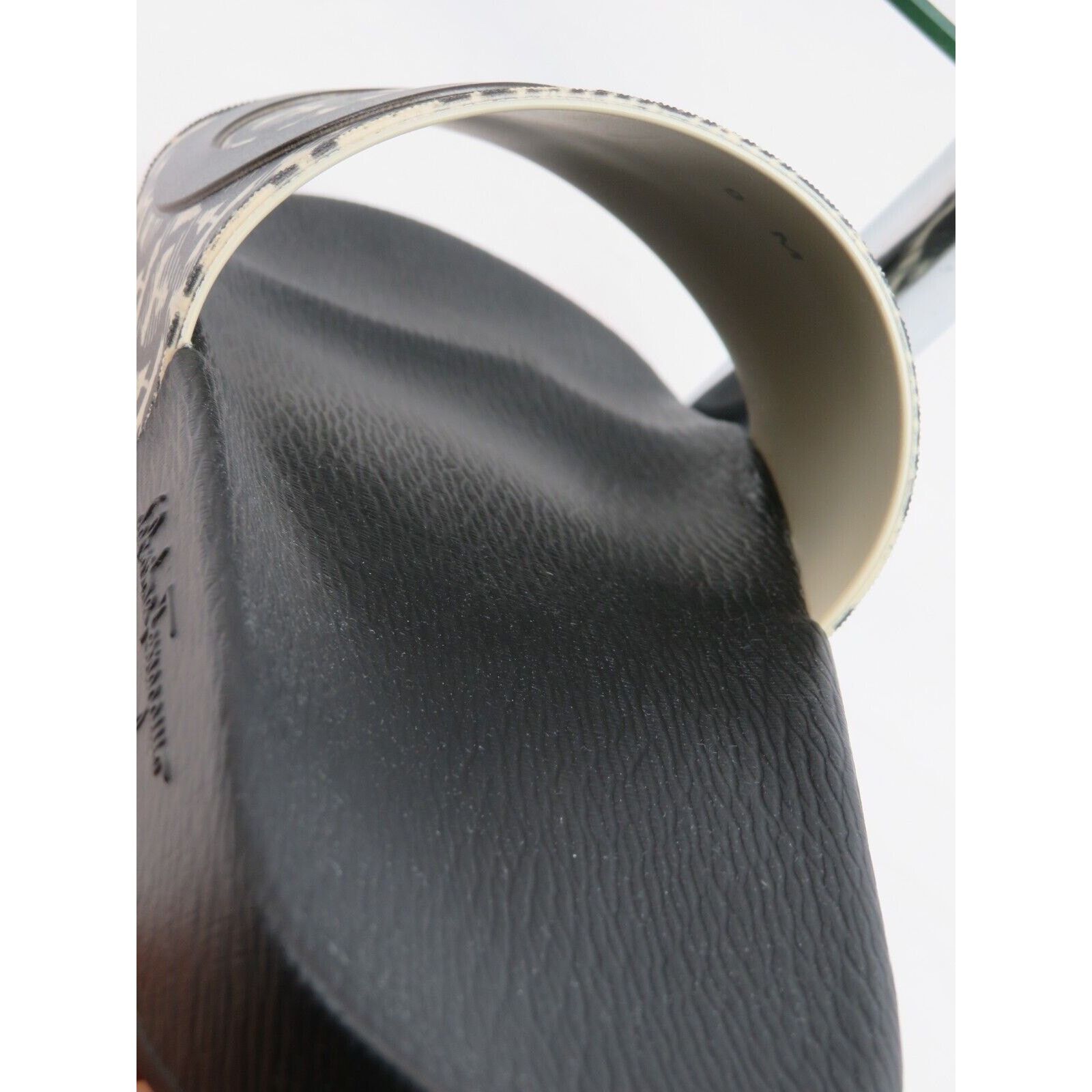 Salvatore Ferragamo FERRAGAMO GROOVE 6 BEIGE BLACK GANCINI LOGO SANDALS 10 Size US 10 / EU 43 - 8 Thumbnail