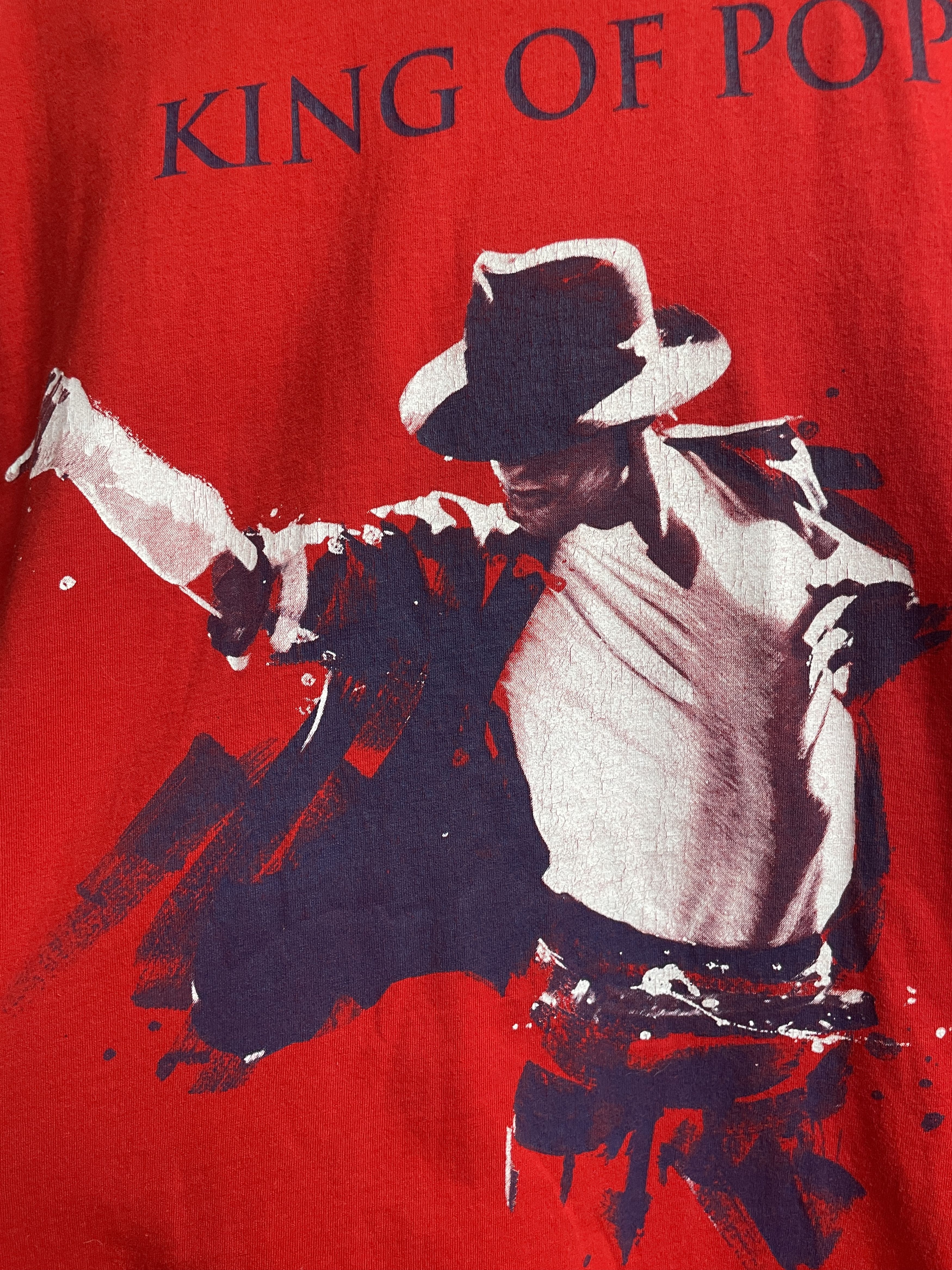 Band Tees Michael Jackson King Of Pop London 2009 T-Shirt Size L Size US L / EU 52-54 / 3 - 4 Thumbnail