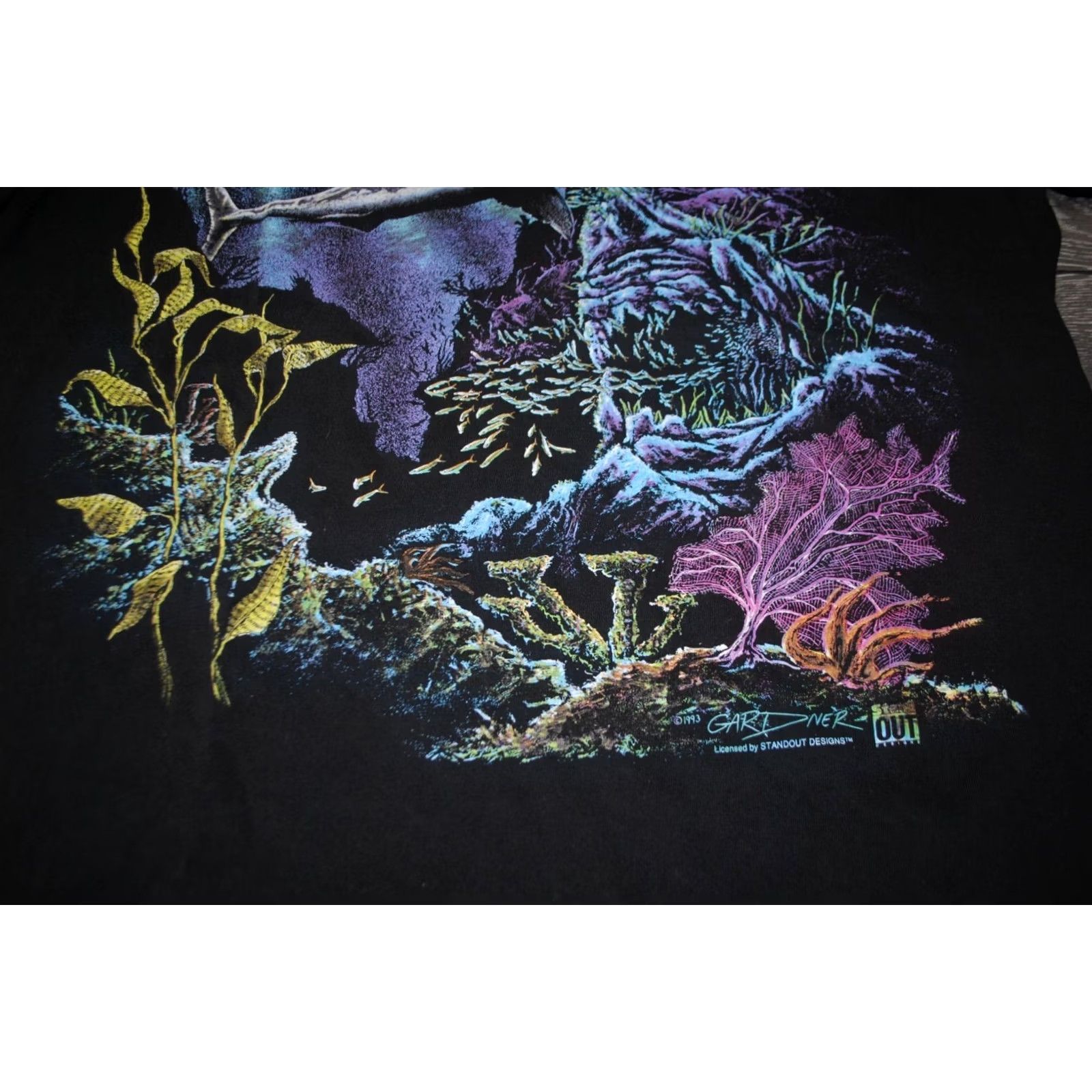 Vintage VINTAGE ONEITA 1993 POWER TEE SEA WORLD SHIRT COTTON MADE IN USA SIZE MENS XL Size US XL / EU 56 / 4 - 5 Thumbnail