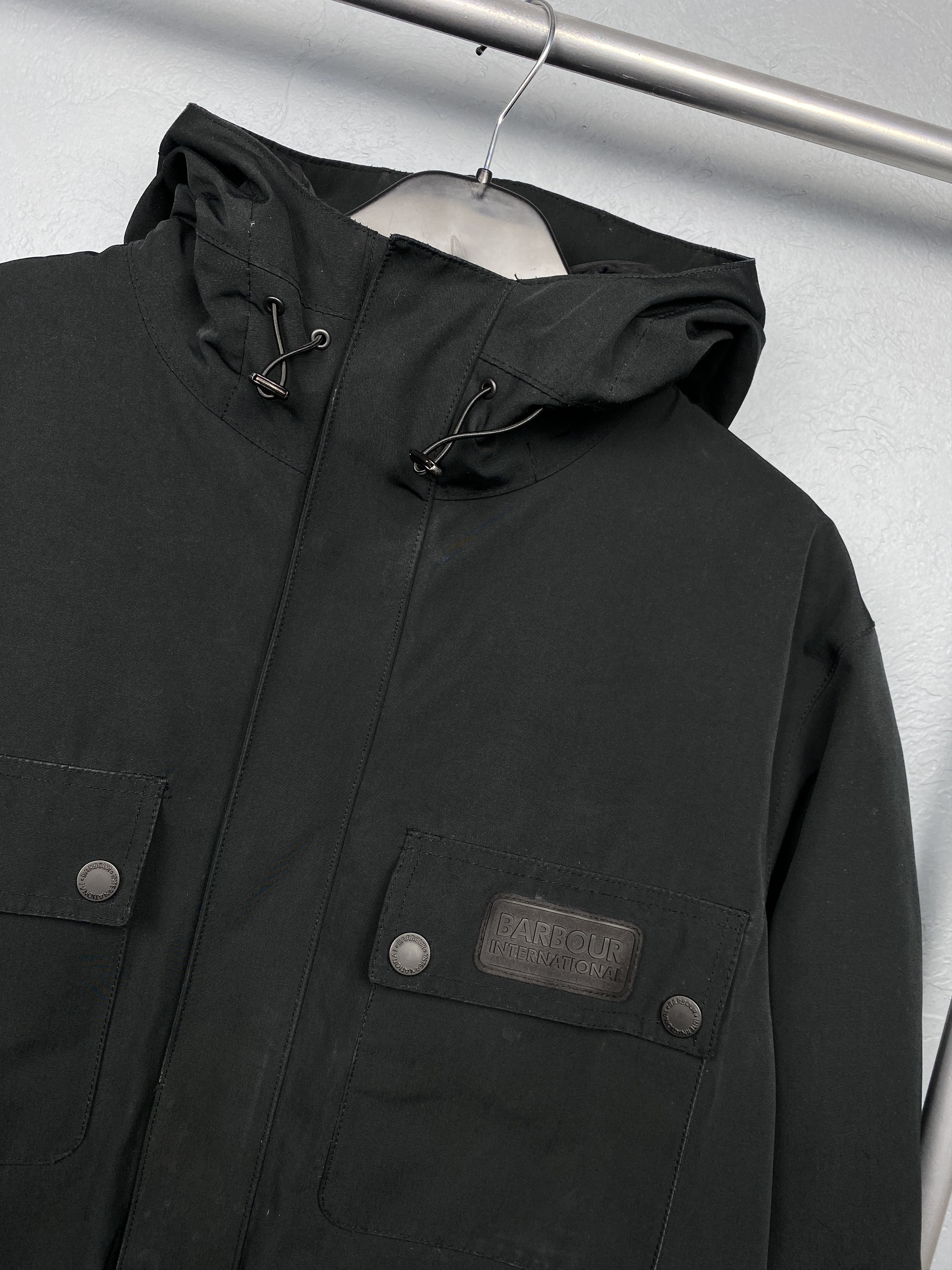 Barbour Barbour International Endo Mens Waterproof Jacket Size US XXL / EU 58 / 5 - 2 Thumbnail