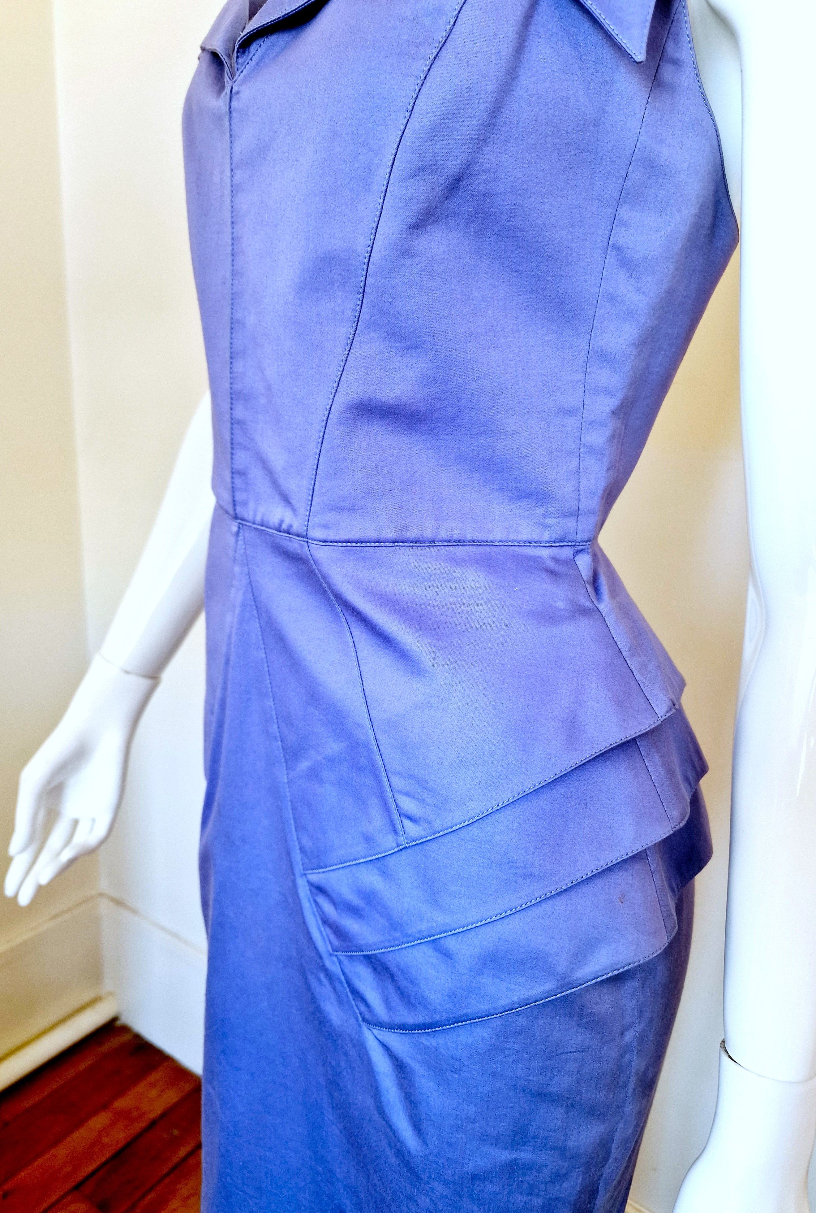Thierry Mugler Thierry Mugler S/S 1989 Les Atlantes Atlantis Gown Dress Size L / US 10 / IT 46 - 10 Thumbnail