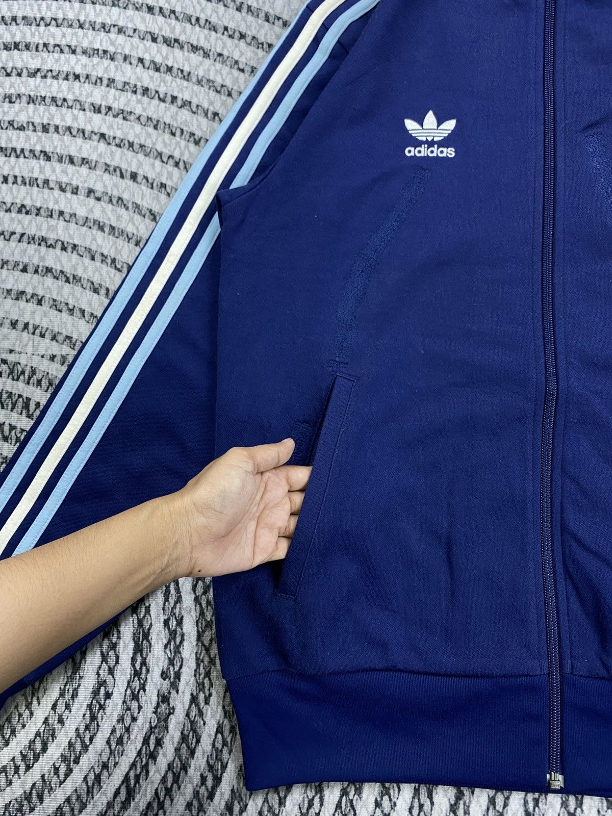 Adidas Vintage Adidas Maradona Hand Of God 3 Striped Jacket Size US M / EU 48-50 / 2 - 7 Thumbnail