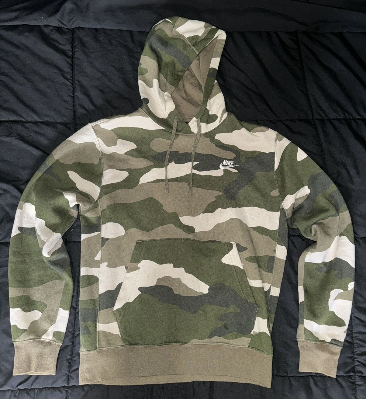 Nike Nike NSW Camo Club Pullover Hoodie Size US S / EU 44-46 / 1 - 1 Thumbnail
