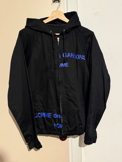 Cdg split logo store jacket