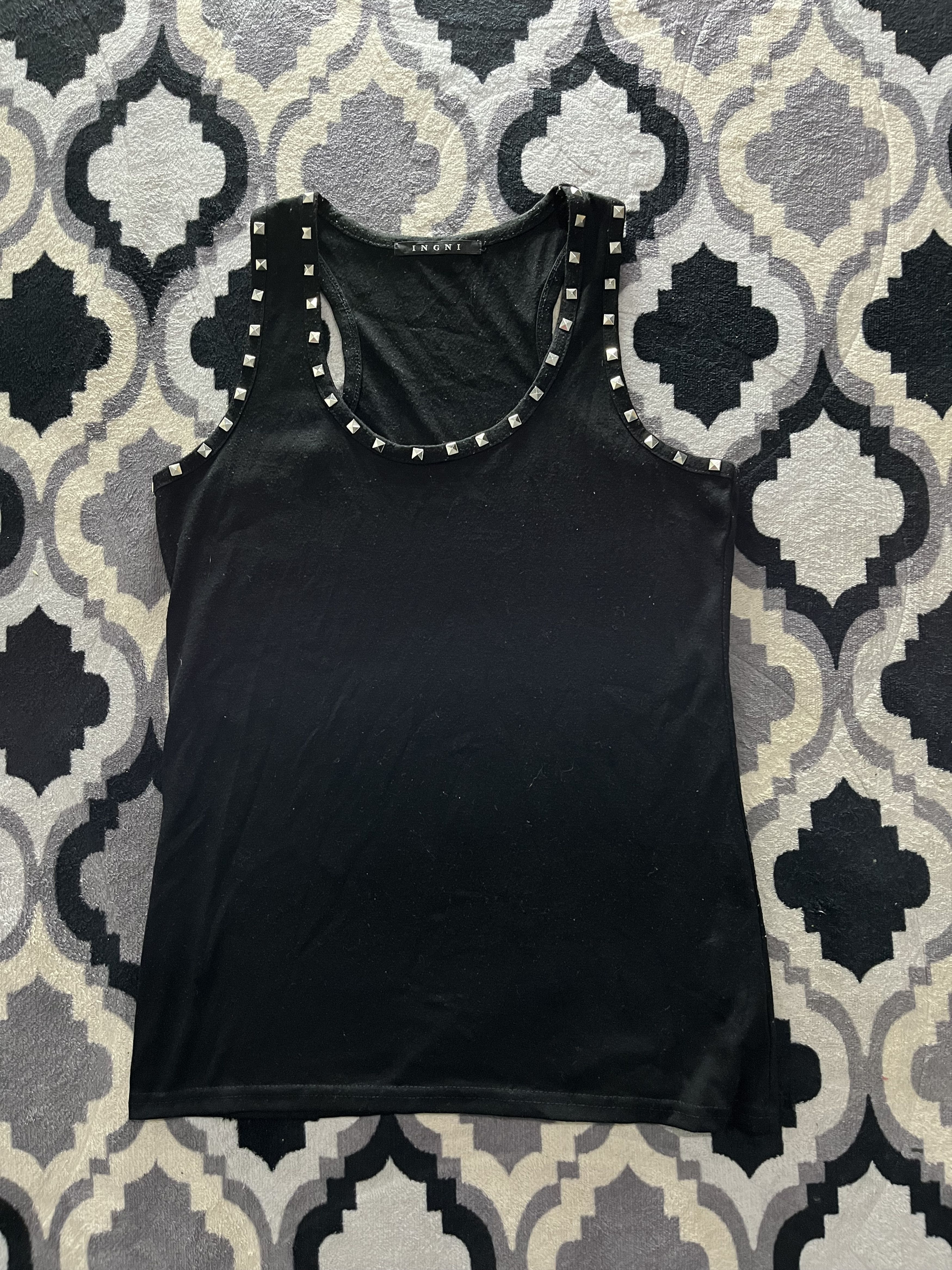 20471120 Ingni studed pyramid seditionaries tanktop Size US M / EU 48-50 / 2 - 1 Thumbnail