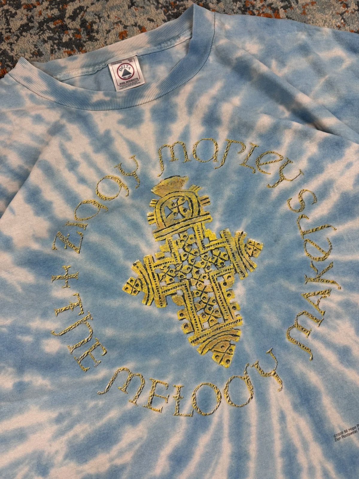 Band Tees Vintage 90s Ziggy Marley the melody makers reggae tiedye tee Size US XL / EU 56 / 4 - 8 Thumbnail