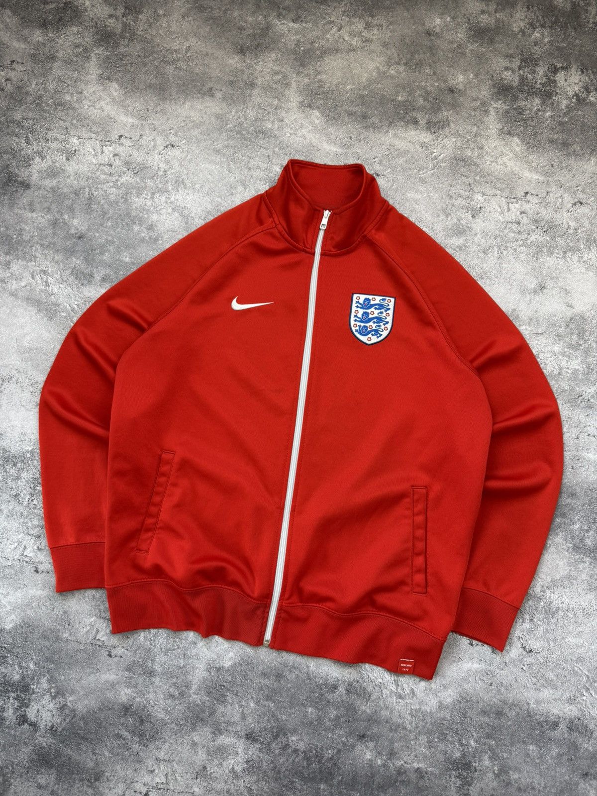 Nike Vintage Nike England Soccer Track Top Jacket Football Y2K Size US XL / EU 56 / 4 - 2 Thumbnail