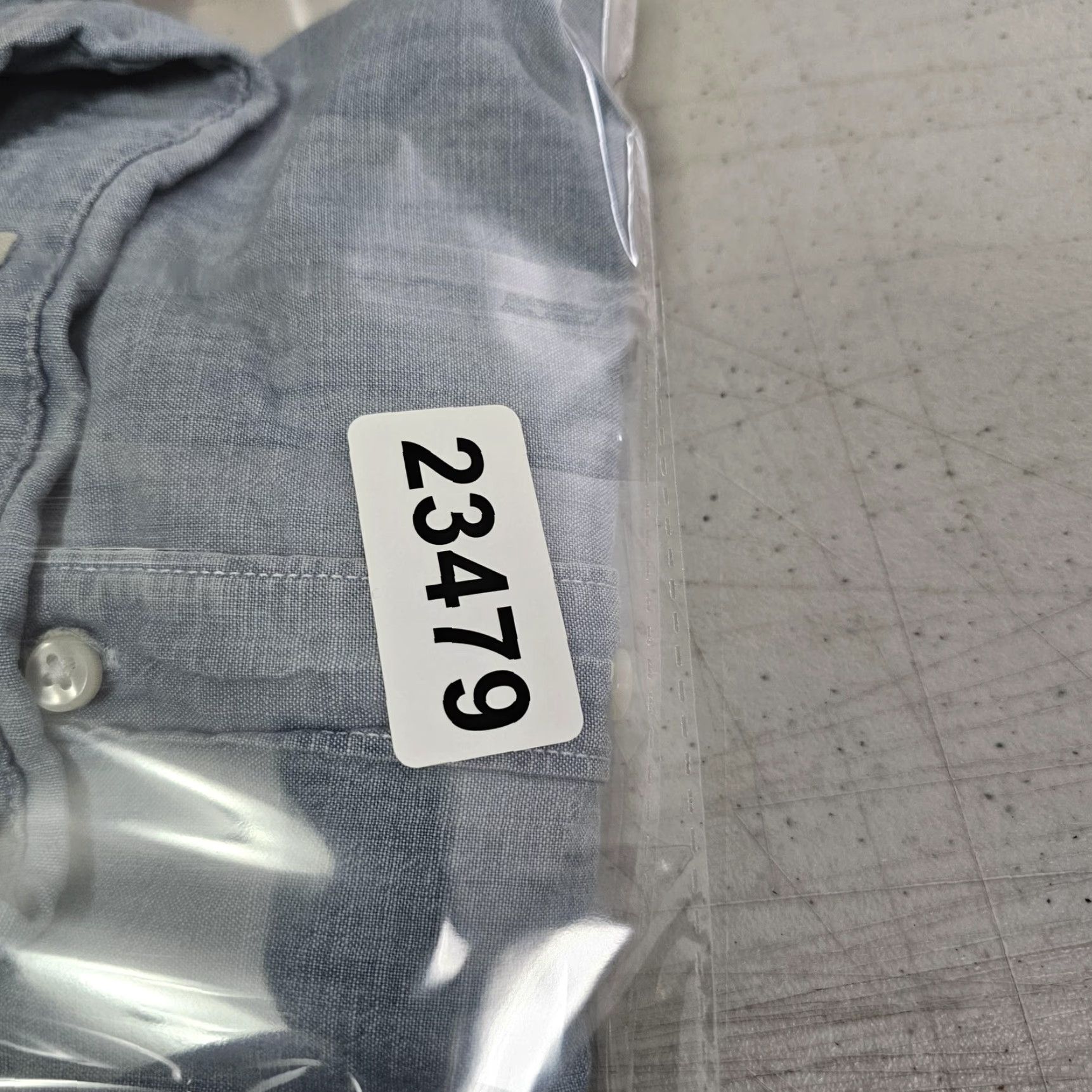 J.Crew J.CREW Shirt Large Blue Short Sleeve Button Front Organic Cotton Mens Size US L / EU 52-54 / 3 - 8 Thumbnail