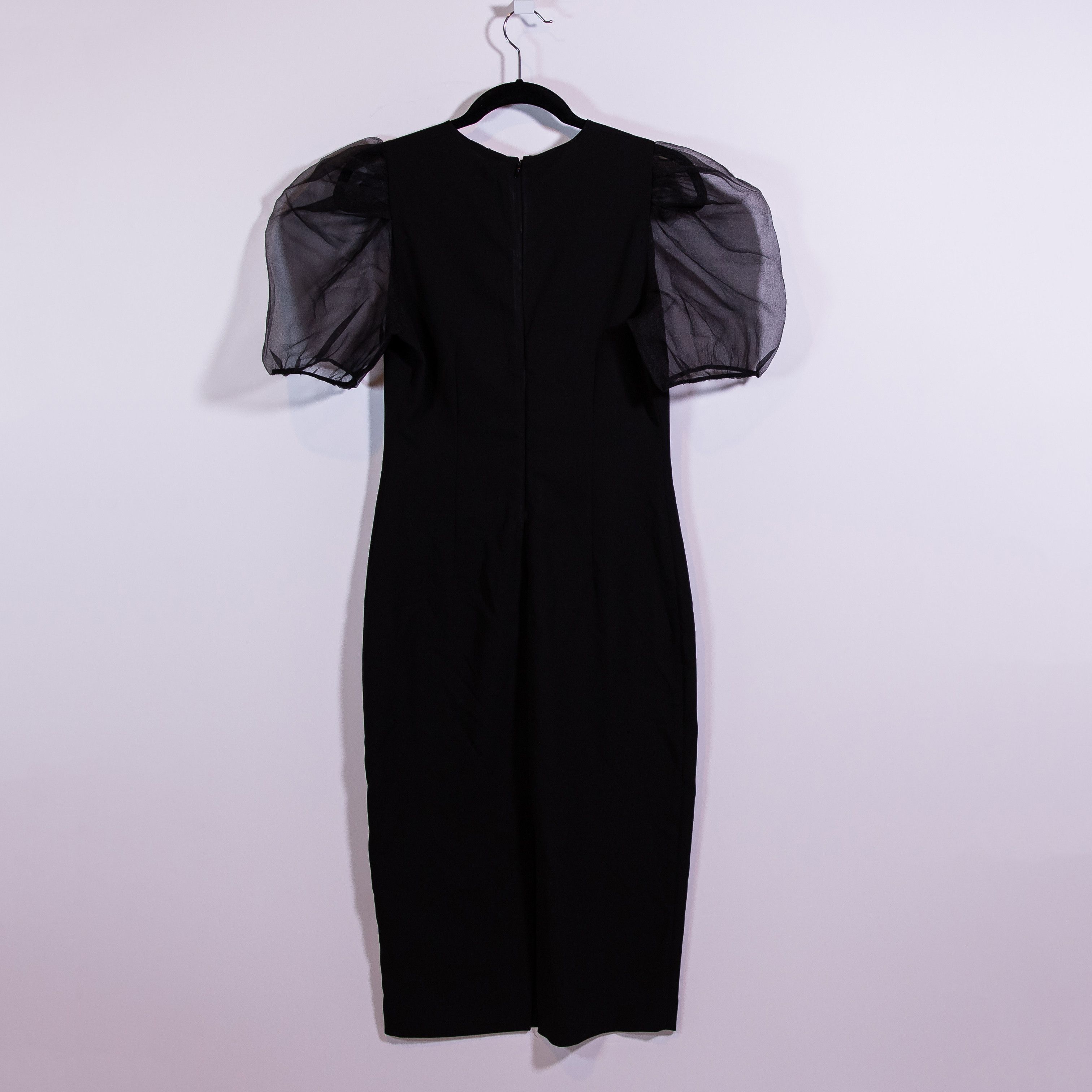 Zara Zara Crepe Semi Sheer Chiffon Puff Short Size S / US 4 / IT 40 - 4 Thumbnail