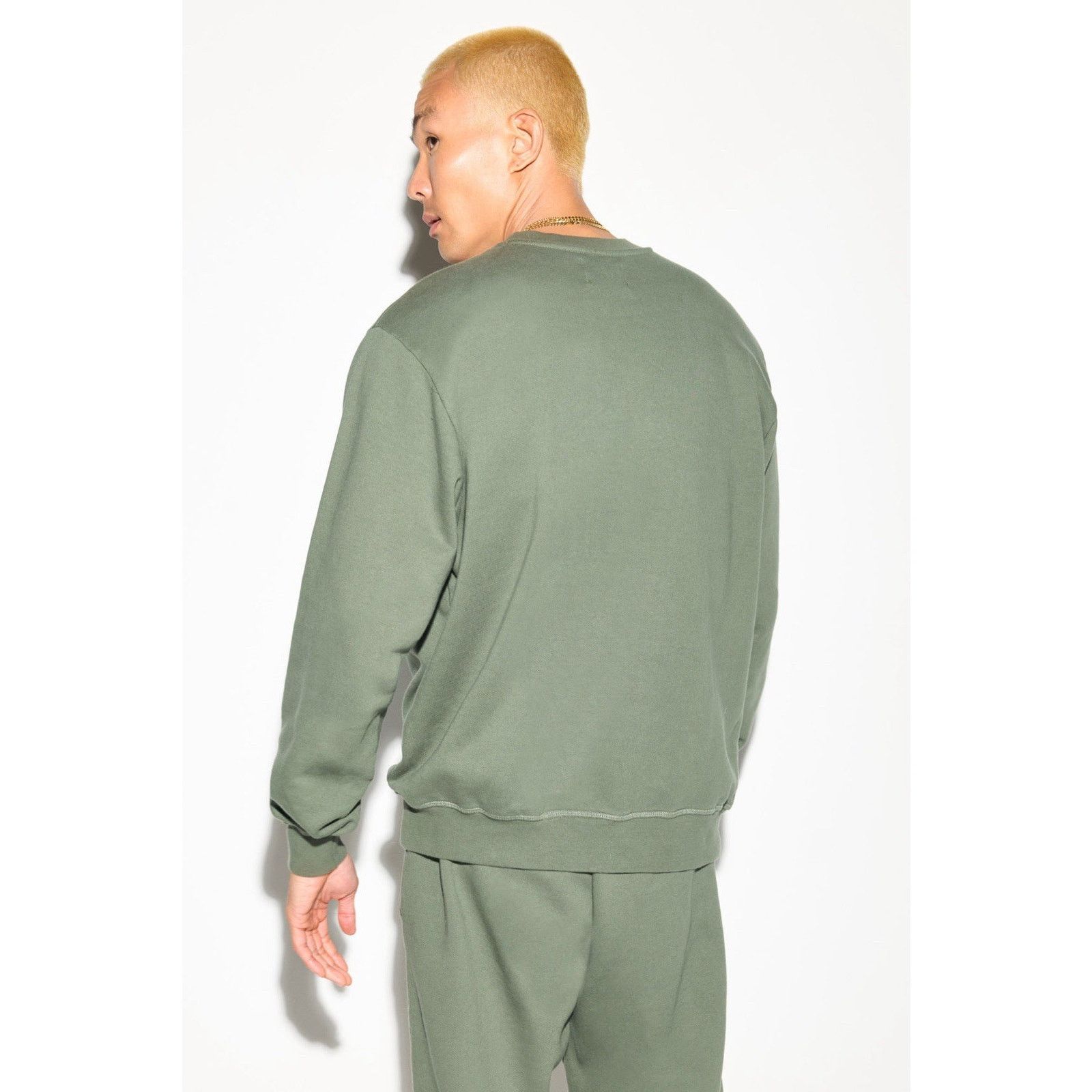 Spiritual Gangster Spiritual Gangster Men’s Crewneck Sweatshirt Green M New! Size US M / EU 48-50 / 2 - 2 Thumbnail
