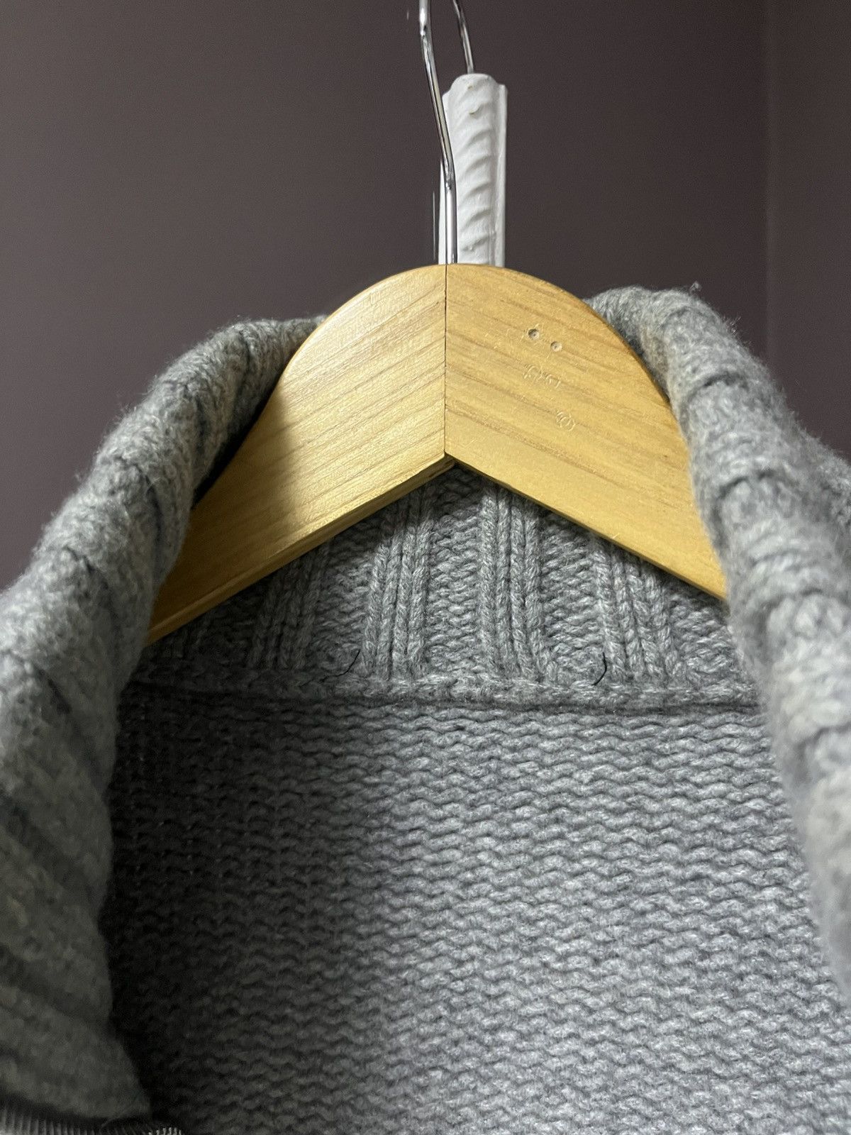 Designer × Dsquared2 × Vintage RARE Vintage Cashmere Dsquared Lampo Zip Knitted Sweater Size US M / EU 48-50 / 2 - 6 Thumbnail