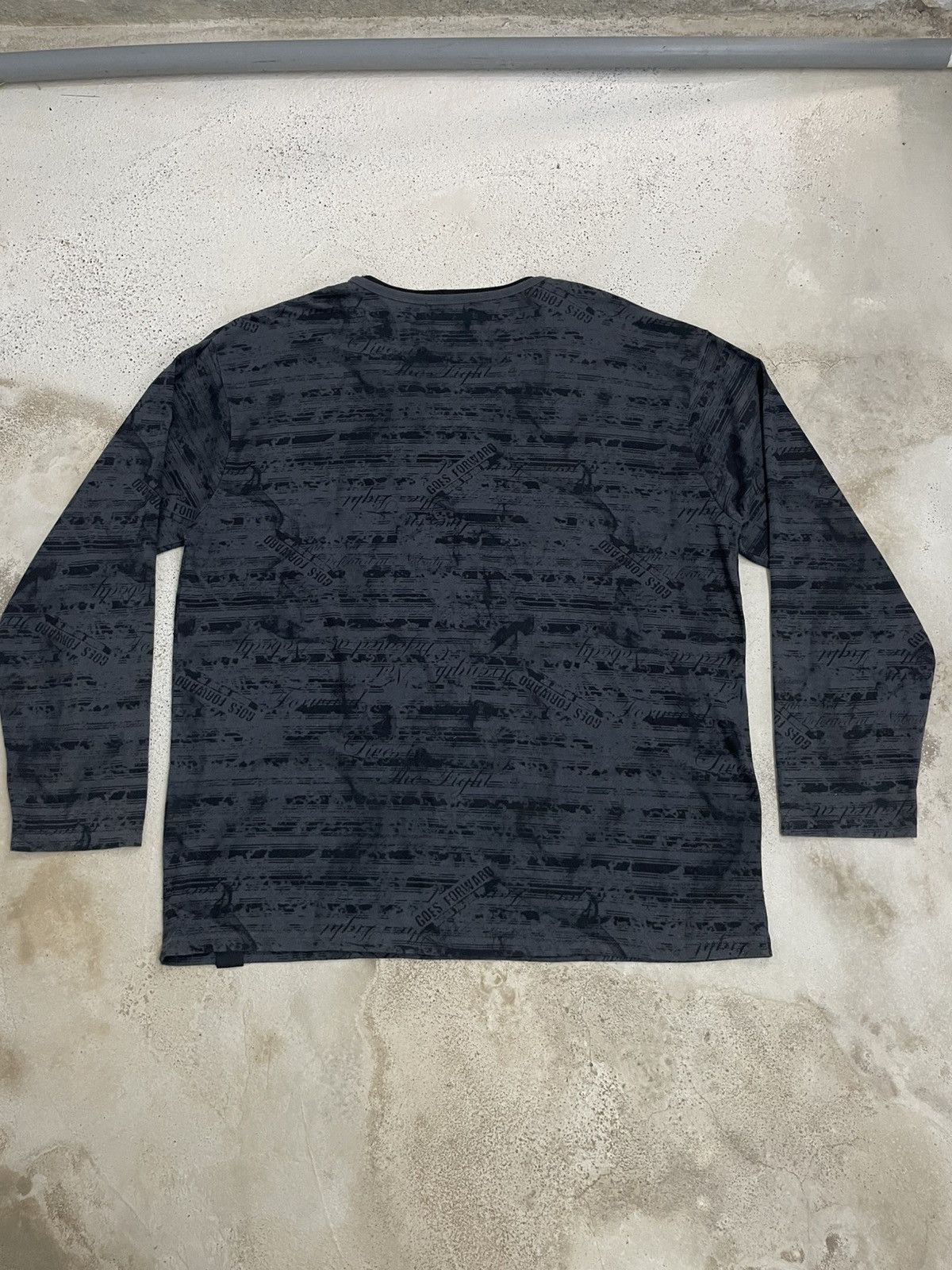 Hysteric Glamour Timestep Layer Y2K Emo Skull Affliction Wording Size US XXL / EU 58 / 5 - 2 Thumbnail