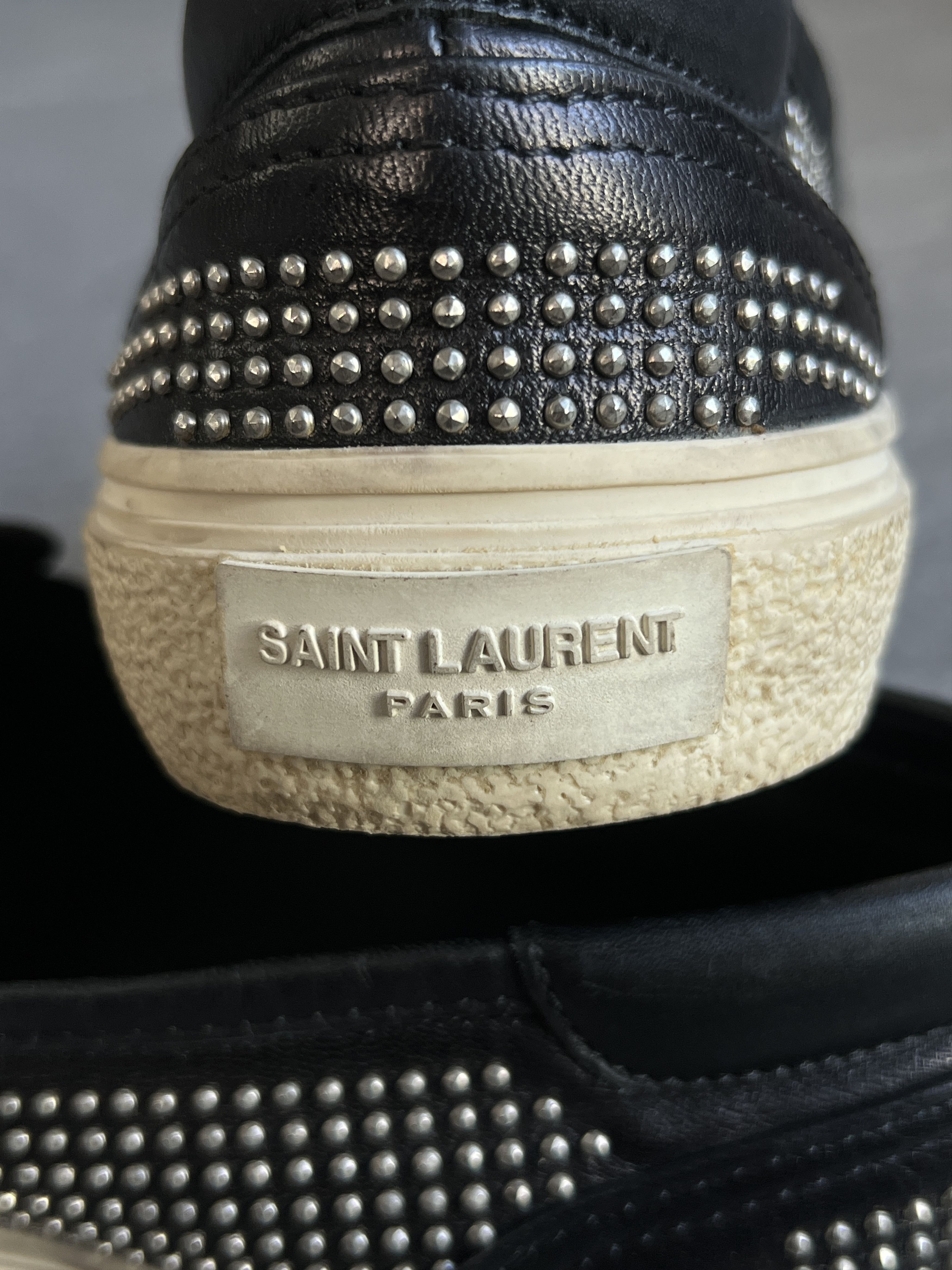 Saint Laurent Paris Saint Laurent Slip Ons Studded Hedi Slimane EU42 Size US 9 / EU 42 - 6 Thumbnail