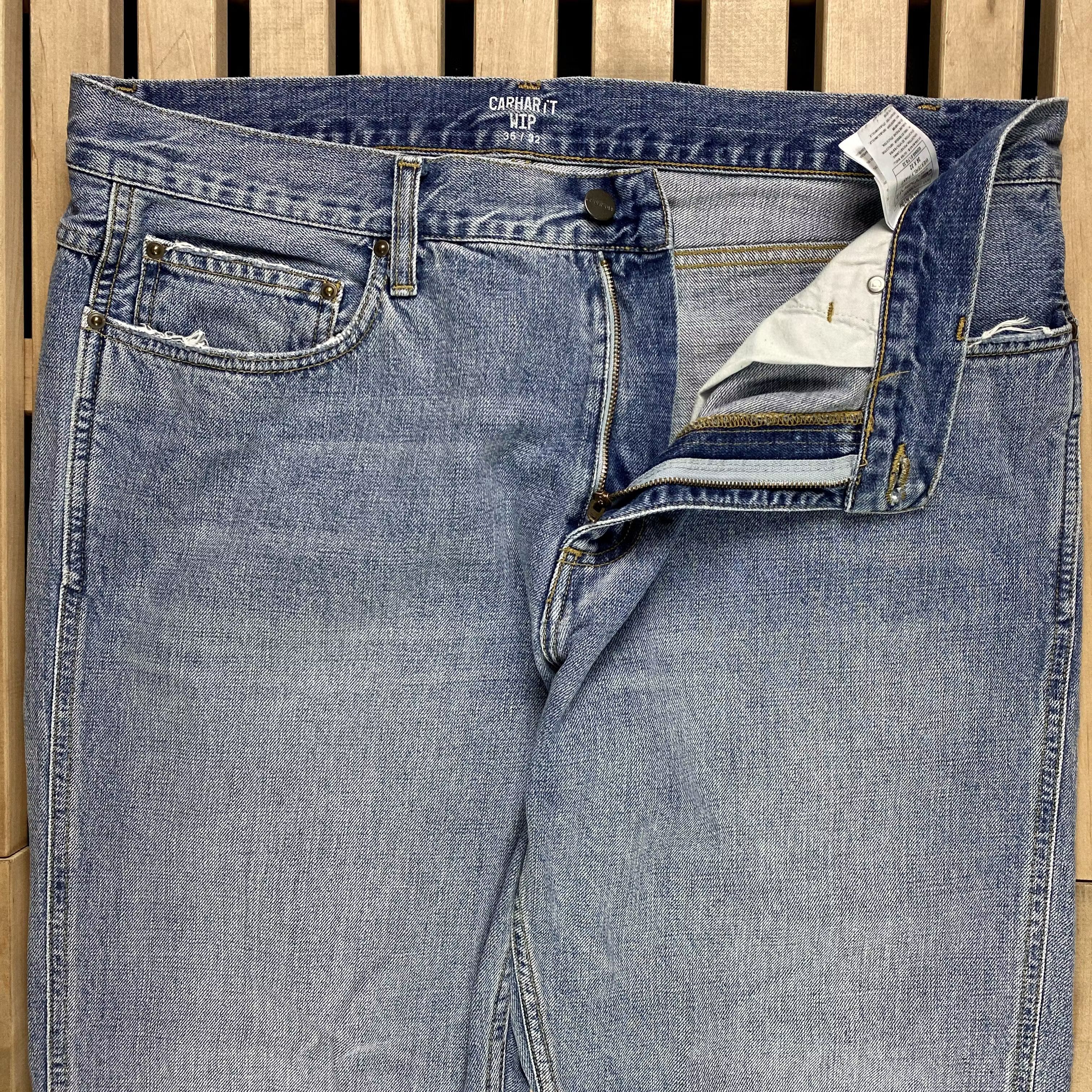 Carhartt × Carhartt Wip × Vintage Mens Jeans Denim Carhartt Wip Vintage Size 36 Size US 36 / EU 52 - 4 Thumbnail