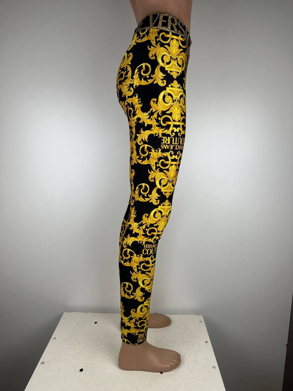 Versace Jeans Couture Leggings Versace Couture Size 27" / US 4 / IT 40 - 3 Thumbnail