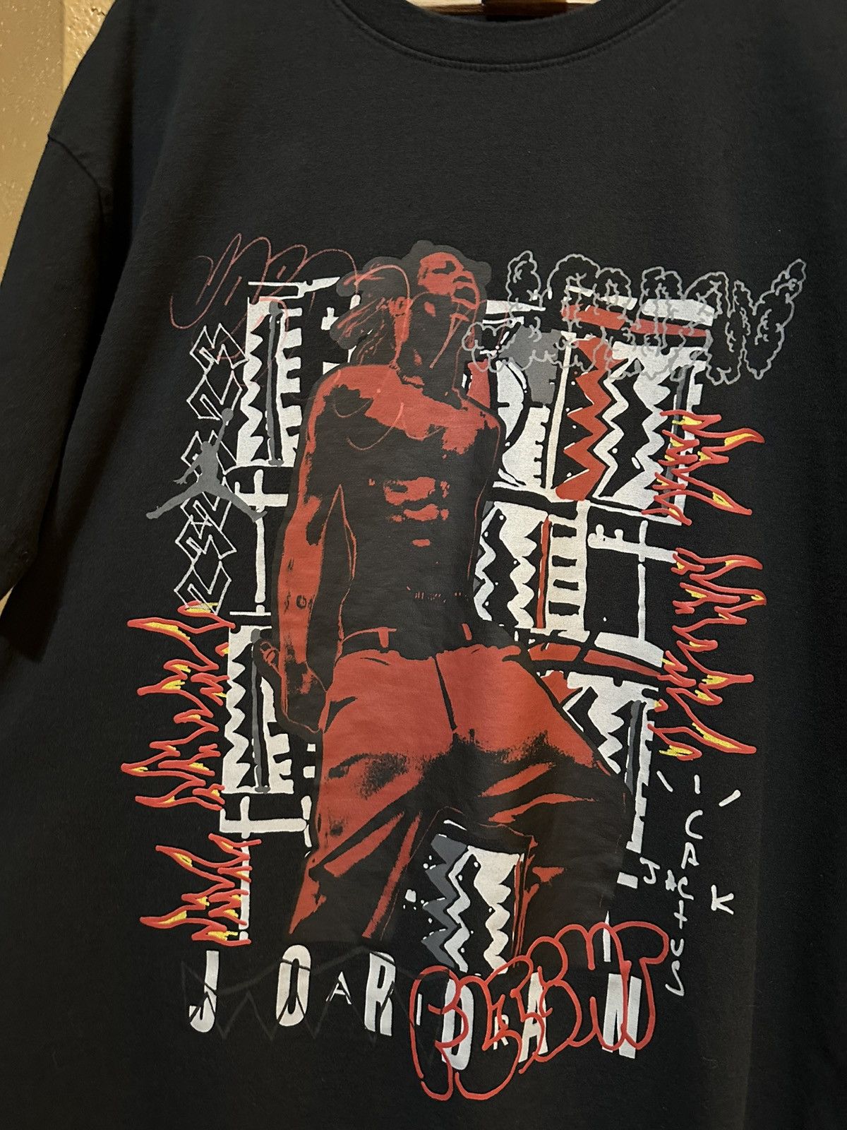 Jordan Brand × Travis Scott rare Travis Scott Cactus Jack Jordan Brand tee shirt Size US M / EU 48-50 / 2 - 1 Thumbnail