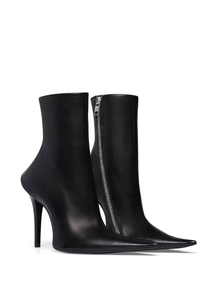 Balenciaga o1la1rc1a0126 Witch 110mm Booties in Black Size US 6 / IT 36 - 5 Thumbnail
