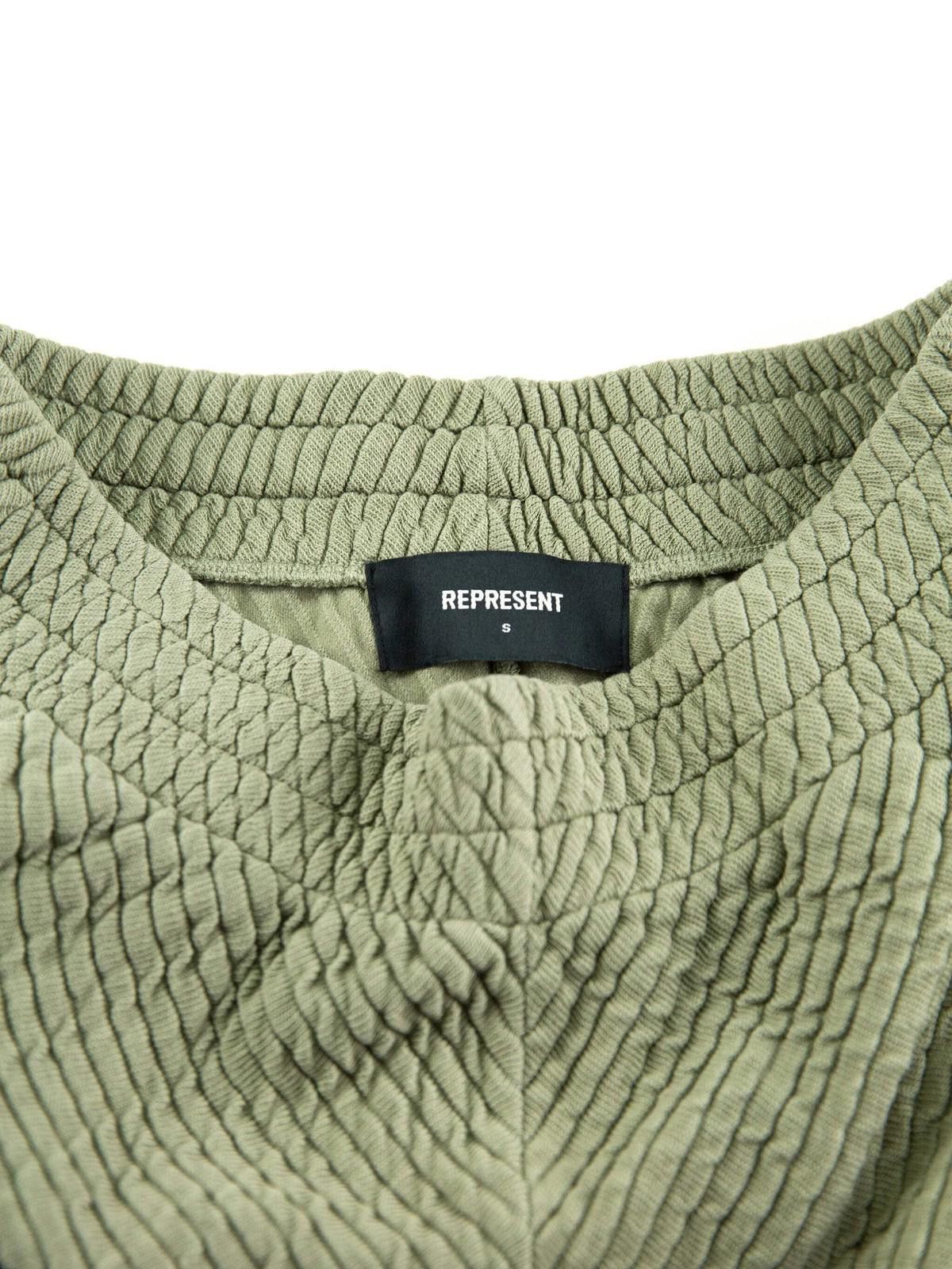 Represent Clo. Represent Mens Ottoman Green Shorts Small Green Size US 30 / EU 46 - 2 Thumbnail