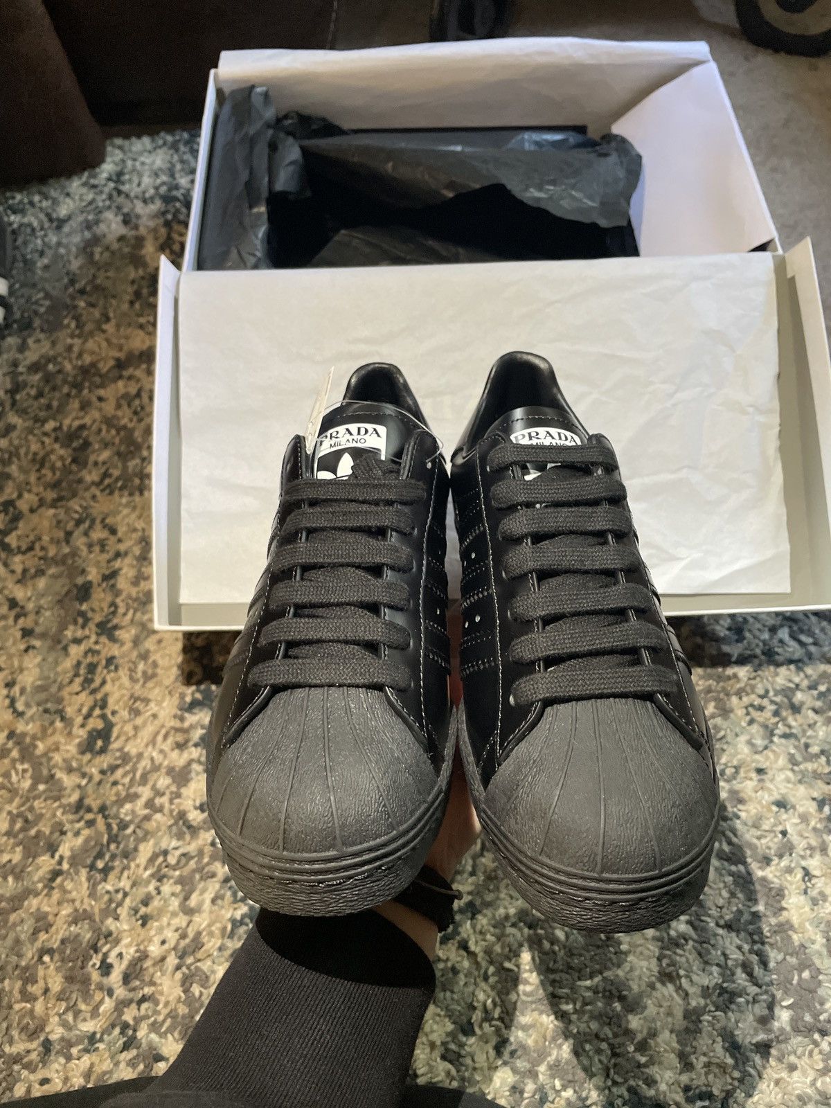 Adidas × Prada Prada adidas superstar Size US 6.5 / IT 36.5 - 3 Thumbnail