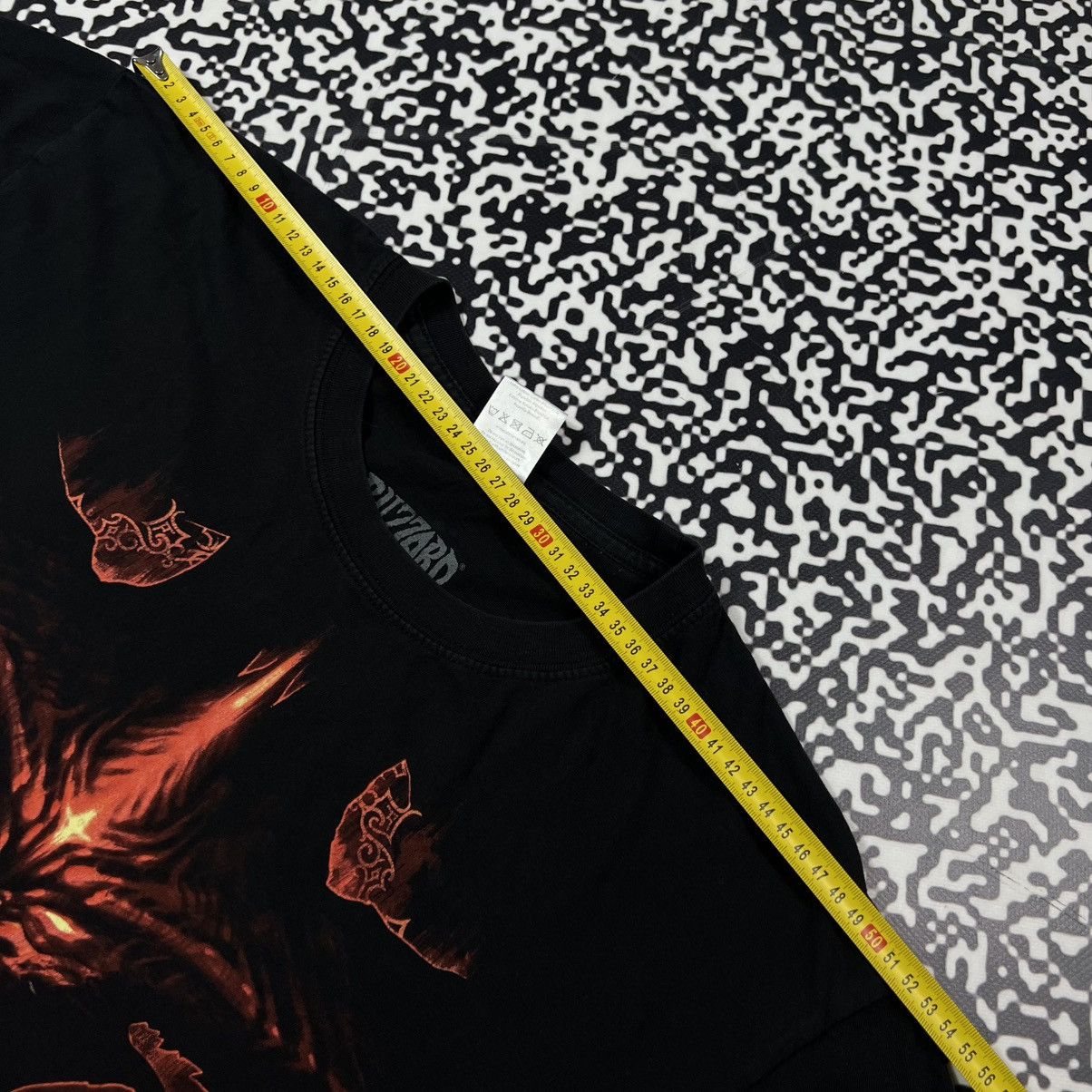 Vintage Vintage Y2K Blizzard Diablo 3 Game T-shirt Skull Devil Face Size US XL / EU 56 / 4 - 11 Thumbnail