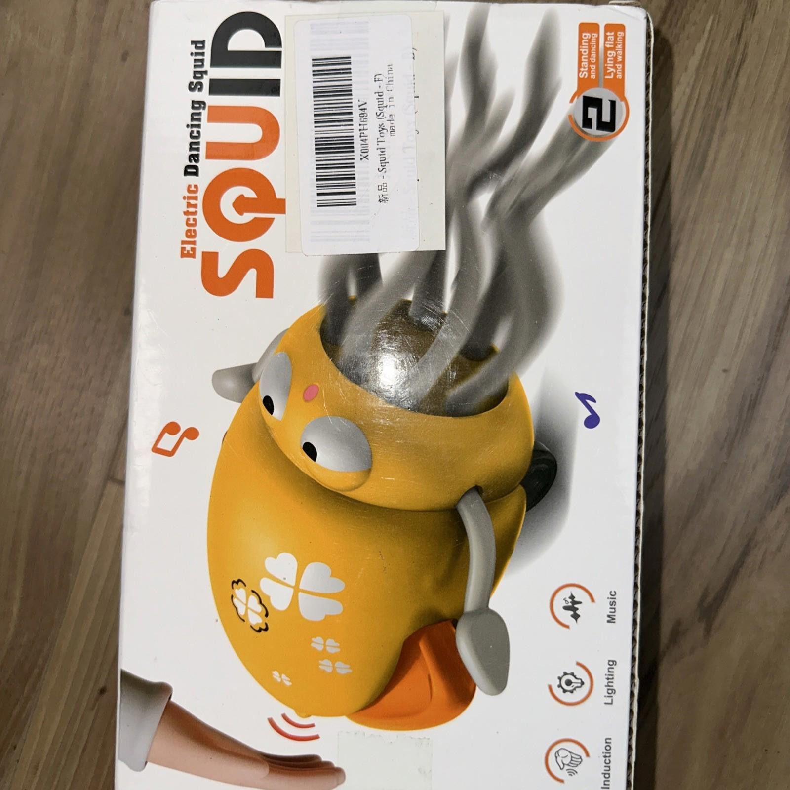 The Unbranded Brand Dancing Squid Tummy Time Toys, Crawling Toys, Wiggling Size ONE SIZE - 1 Thumbnail