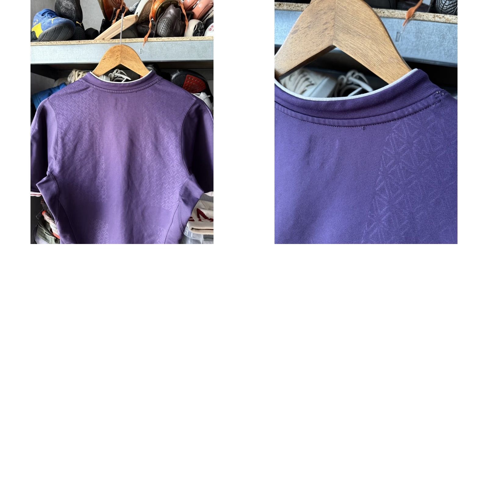 Nike ENGLAND Nike 2009 2010 Rugby Shirt Jersey Purple M Men Size US M / EU 48-50 / 2 - 9 Thumbnail