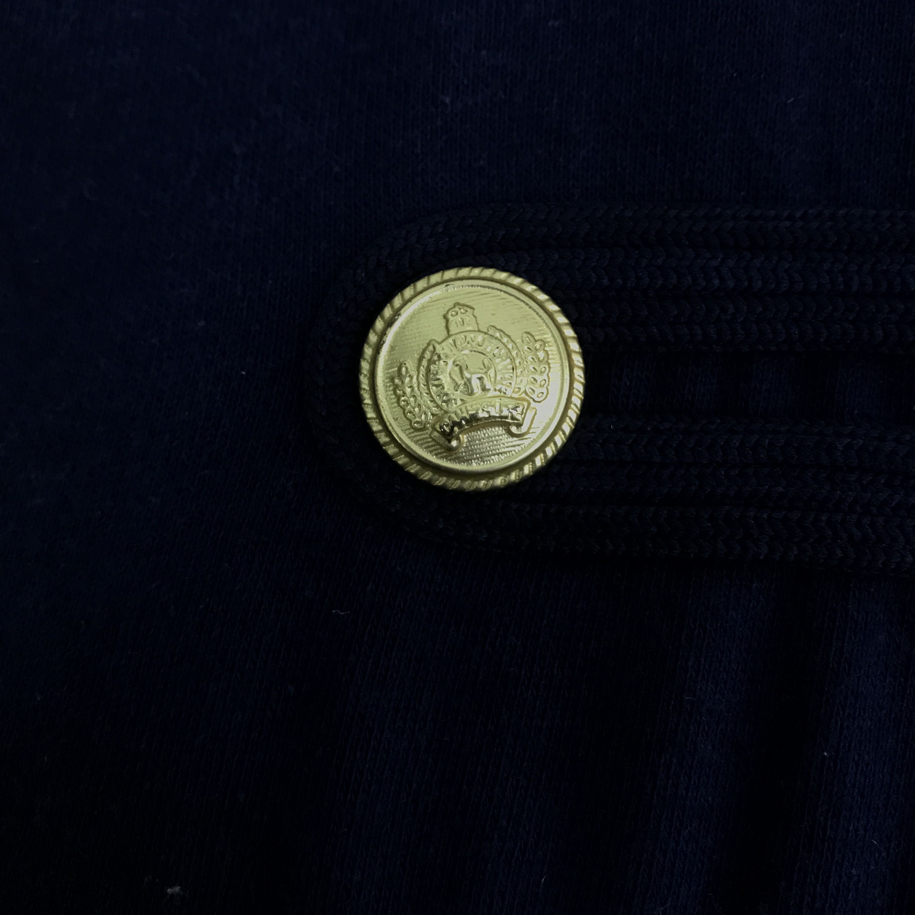 Japanese Brand healher Navy hoodie Sweatshirt K112B15 Size US S / EU 44-46 / 1 - 10 Thumbnail