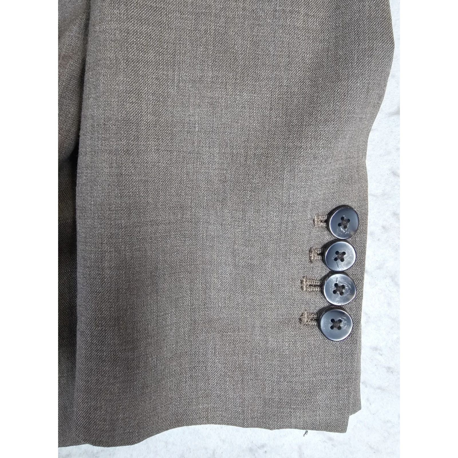 Eddie Bauer Eddie Bauer Travel Blazer Wool Blend Single Button Beige Womens 20R Size 3XL / US 20-22 - 6 Thumbnail