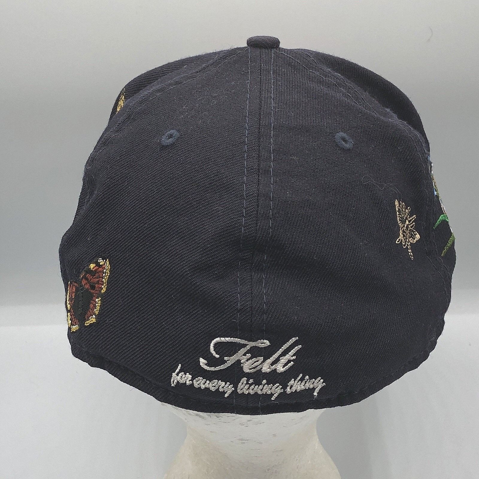 New Era New Era FELT Boston Red Sox Fitted Butterfly Garden Wool Hat Size ONE SIZE - 5 Thumbnail