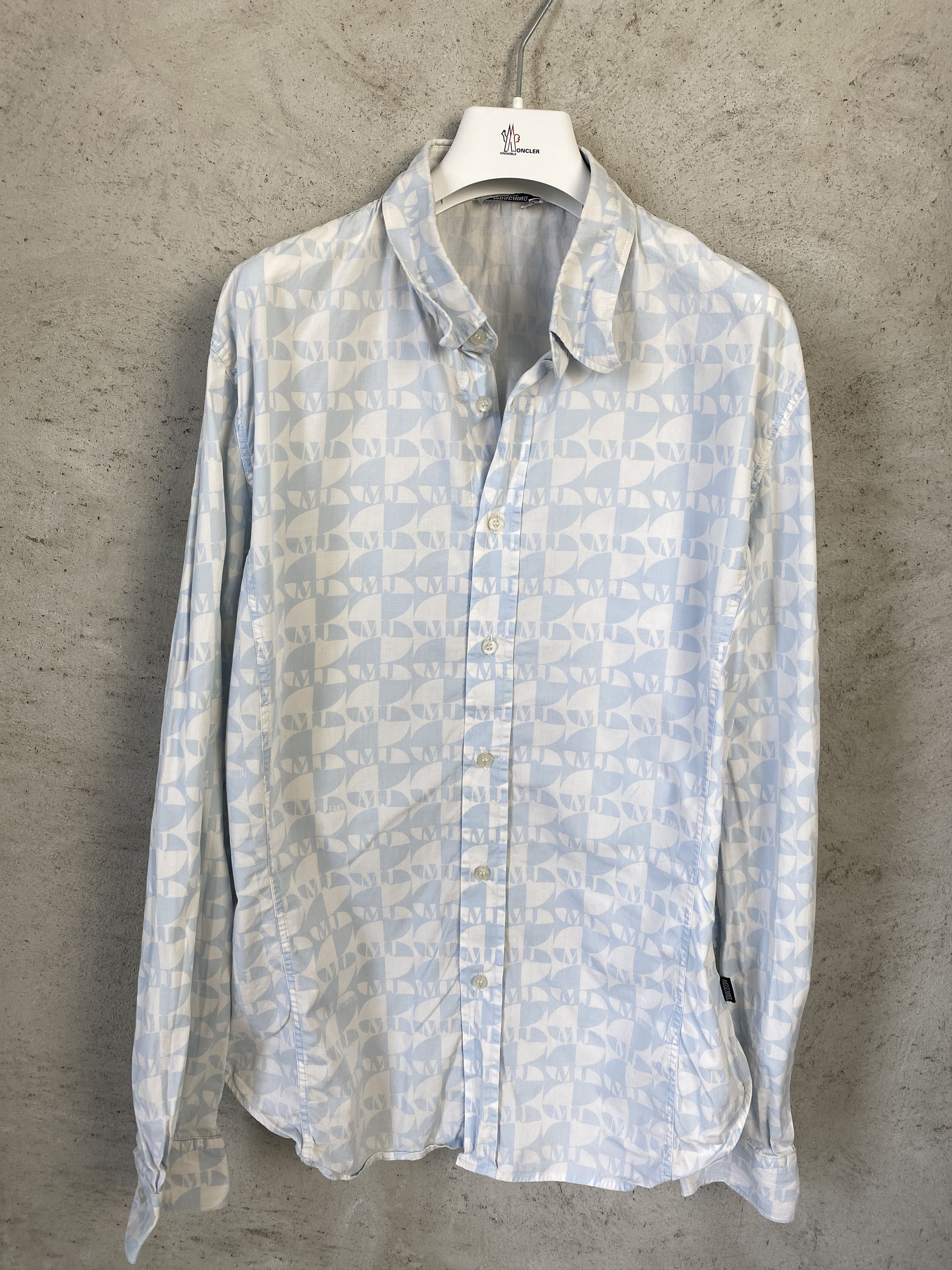 Moschino Moschino Jeans vintage shirt button ups Size US L / EU 52-54 / 3 - 1 Thumbnail