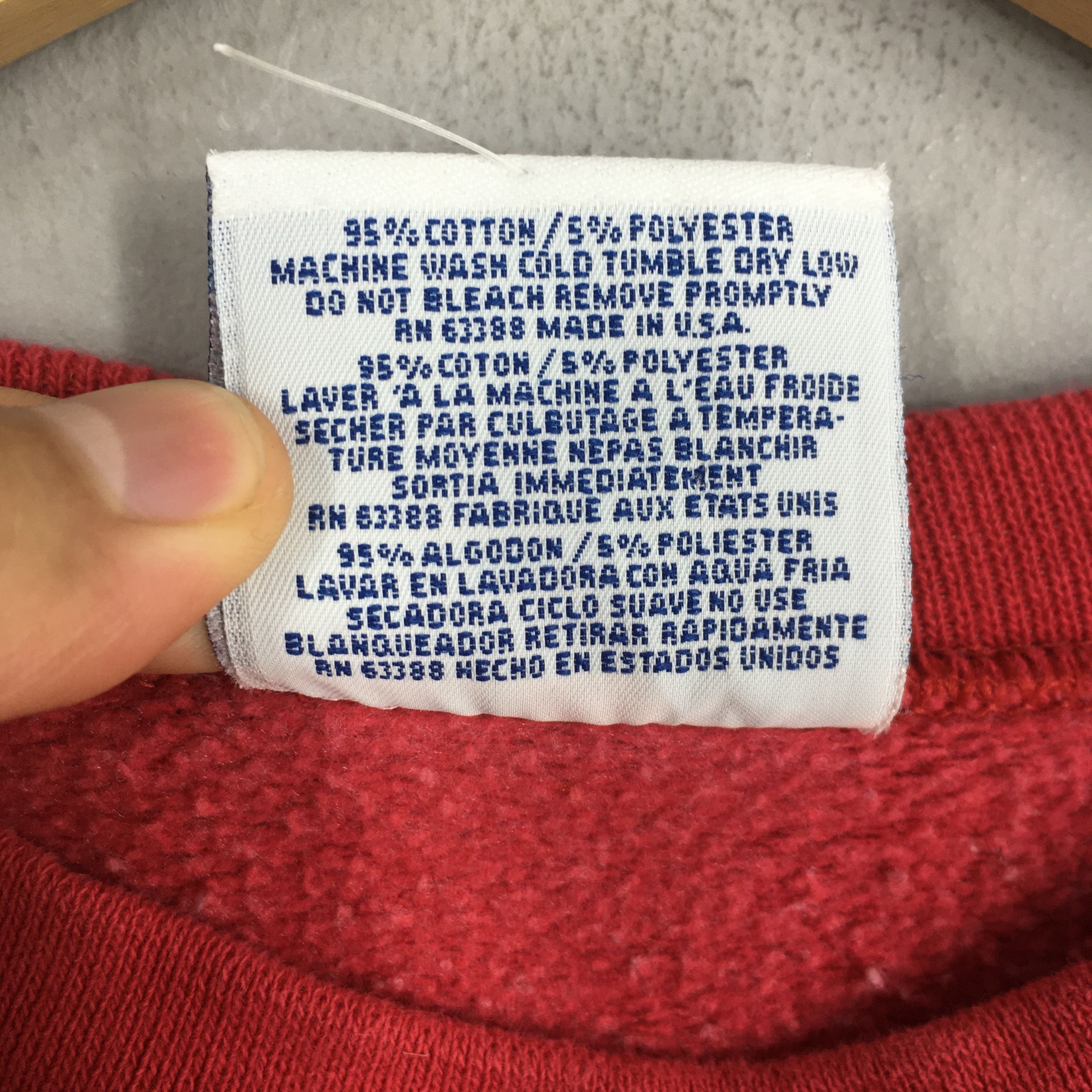 Logo Athletic × NHL Vintage 90s Detroit Red Wings NHL Sweatshirt Large Size US L / EU 52-54 / 3 - 6 Thumbnail