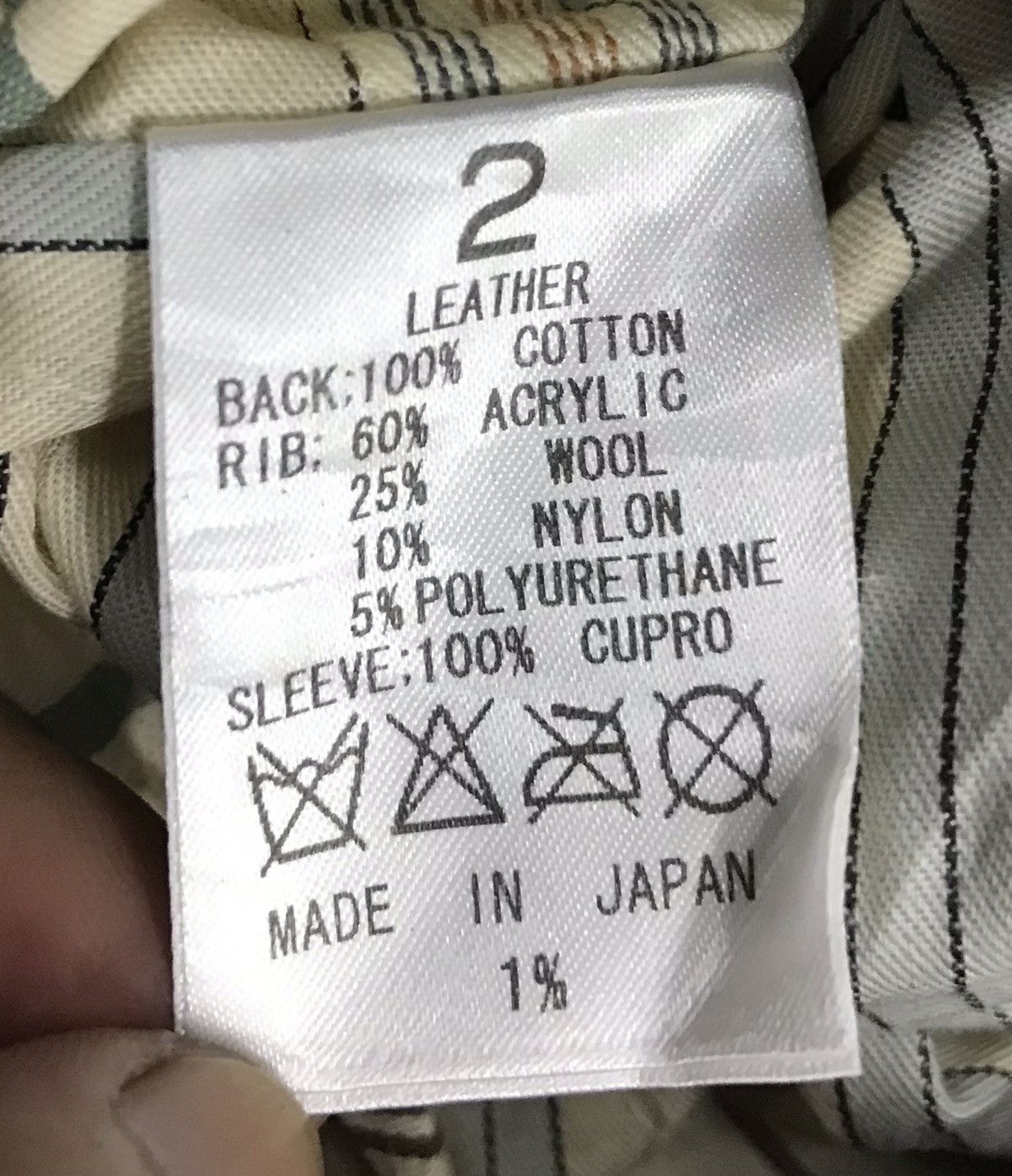 Japanese Brand × Vintage Vintage Shuhei Ogawa Made In Japan Leather Jacket Size US M / EU 48-50 / 2 - 13 Thumbnail