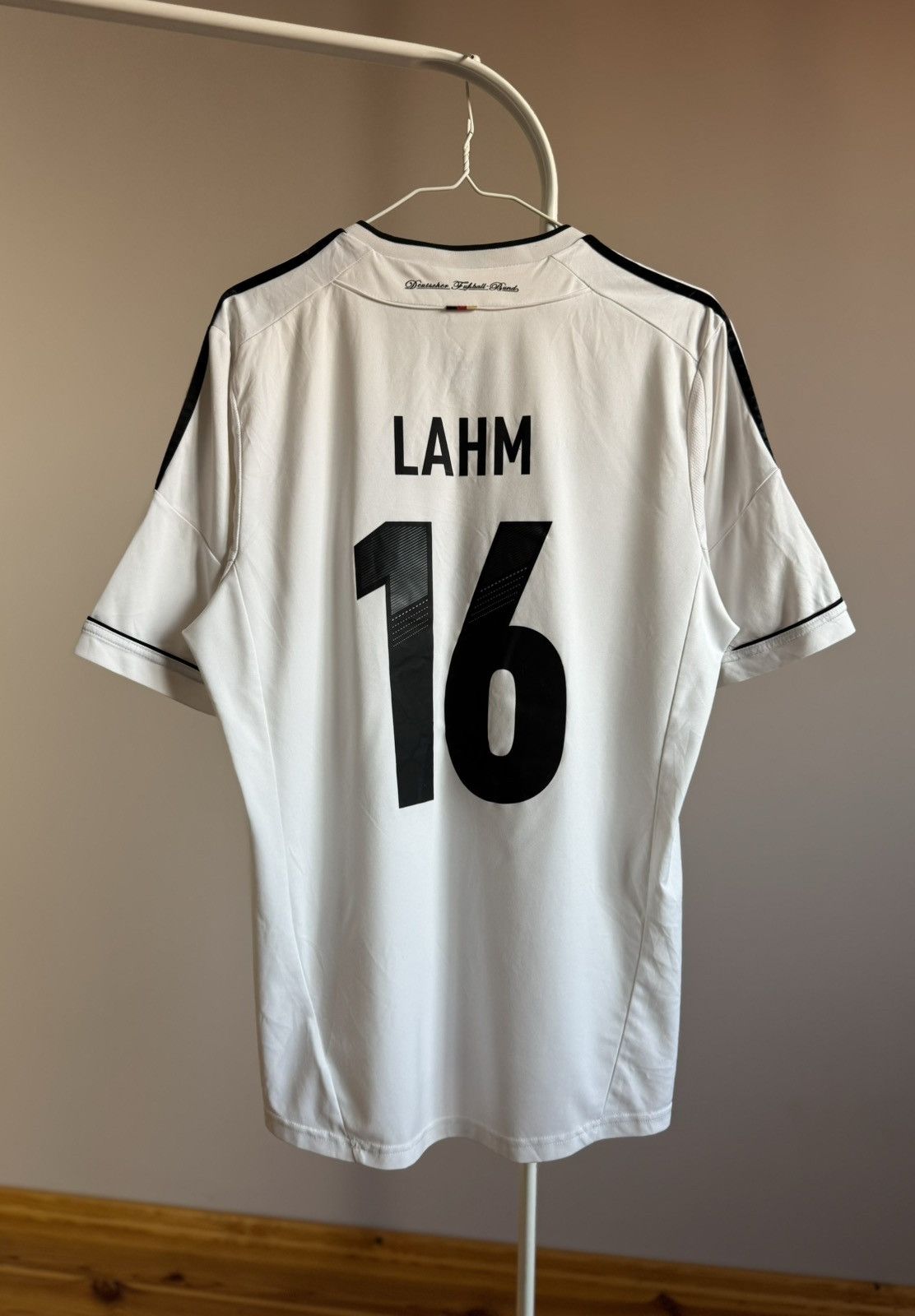 Vintage Adidas Germany LAHM 2012-2013 Original Jersey Size US L / EU 52-54 / 3 - 2 Thumbnail