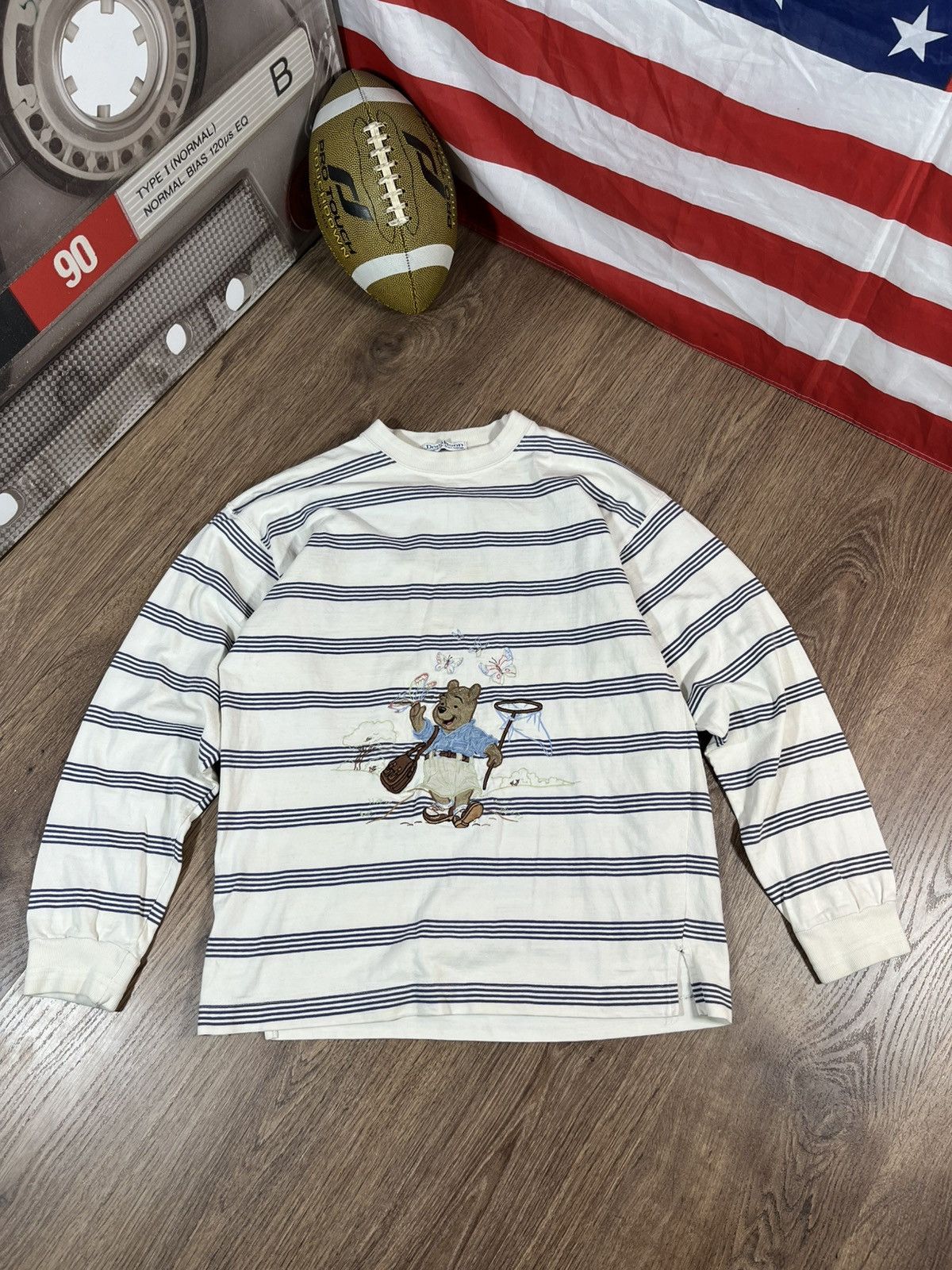 Disney Donaldson Vintage Sweatshirt 90s Size US XL / EU 56 / 4 - 1 Thumbnail