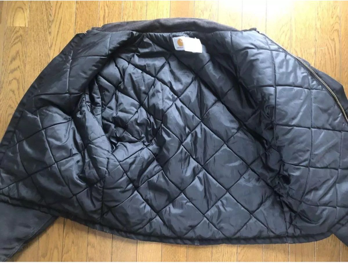 Carhartt Carhartt Traditional Jacket Black Faded Rare Model Size US L / EU 52-54 / 3 - 4 Thumbnail