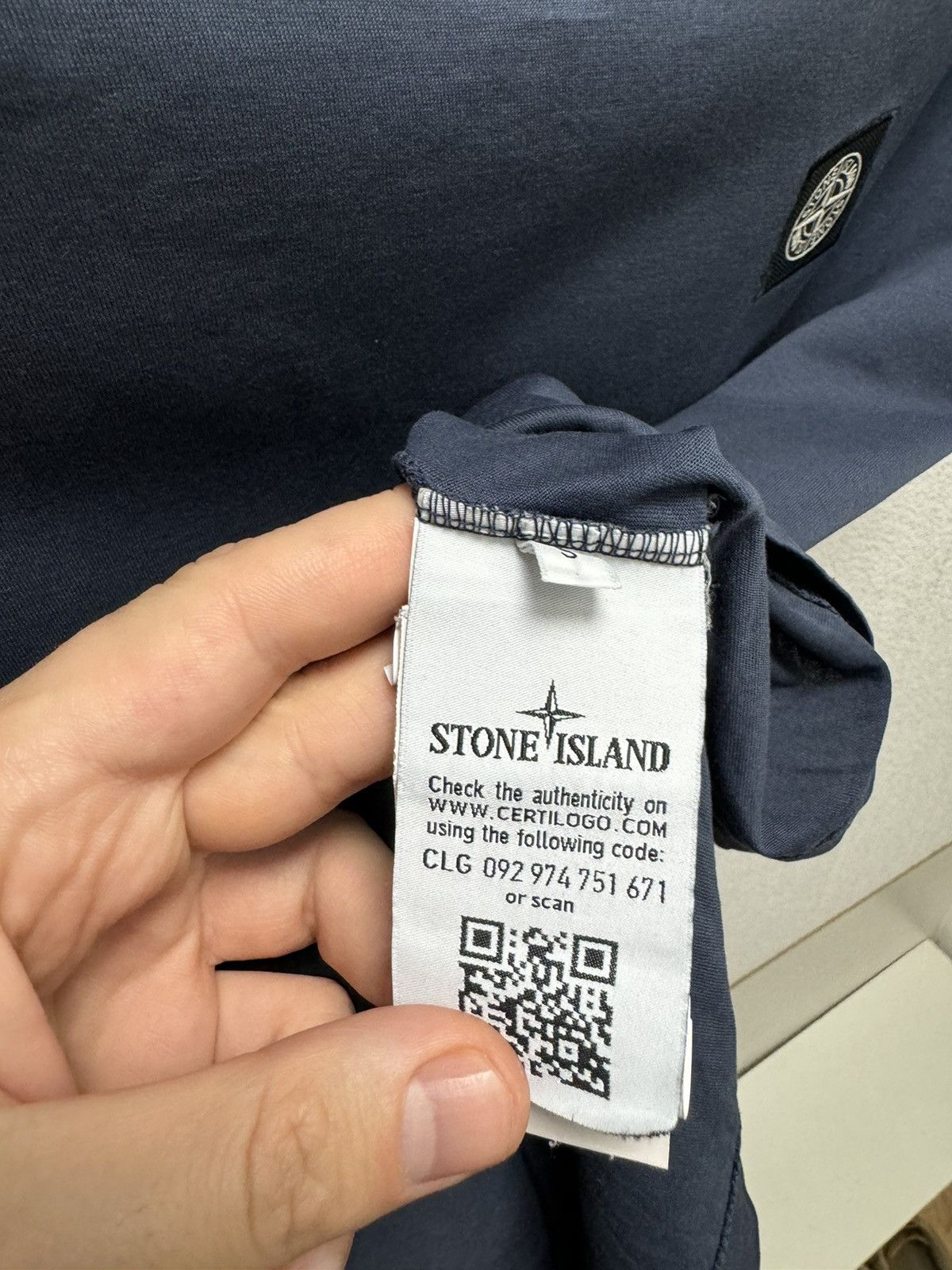 Stone Island Stone Island SI t-shirt S size patch program Size US S / EU 44-46 / 1 - 8 Thumbnail