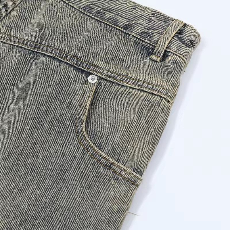 Japanese Brand × Jean Destroy Distressed Washed Loose Vintage Retro Shorts Size US 29 - 11 Thumbnail