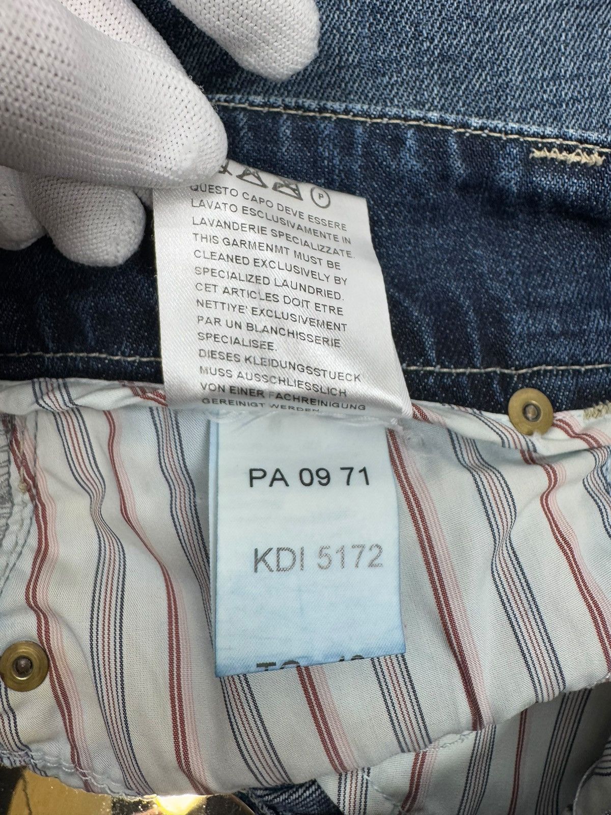 Other Angelo Mozzillo Fashion Fantasy Art Denim Jeans Vintage 42 Size 28" / US 6 / IT 42 - 15 Thumbnail
