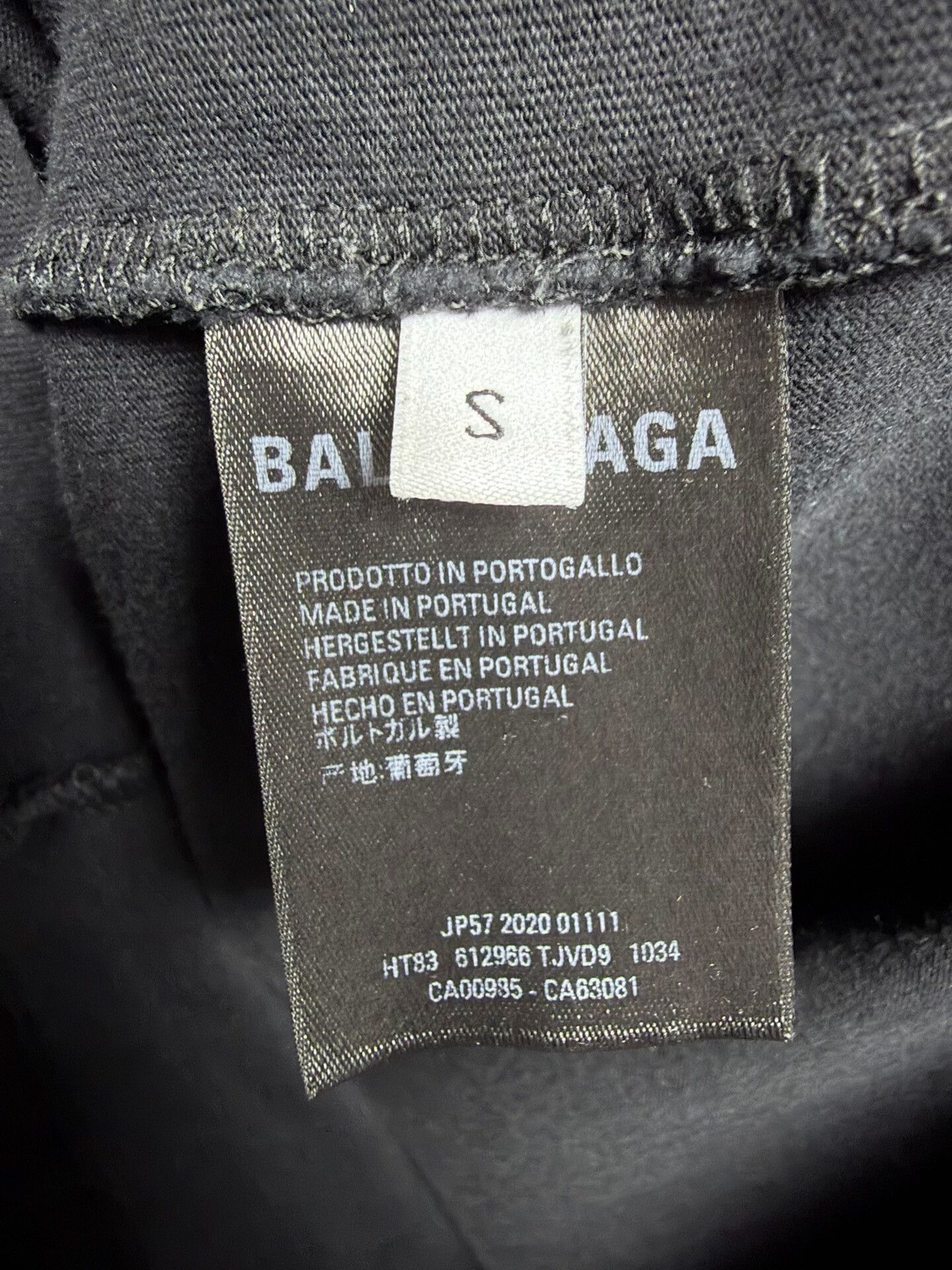 Balenciaga black short sleeve Balenciaga t-shirt S size Size US S / EU 44-46 / 1 - 4 Thumbnail