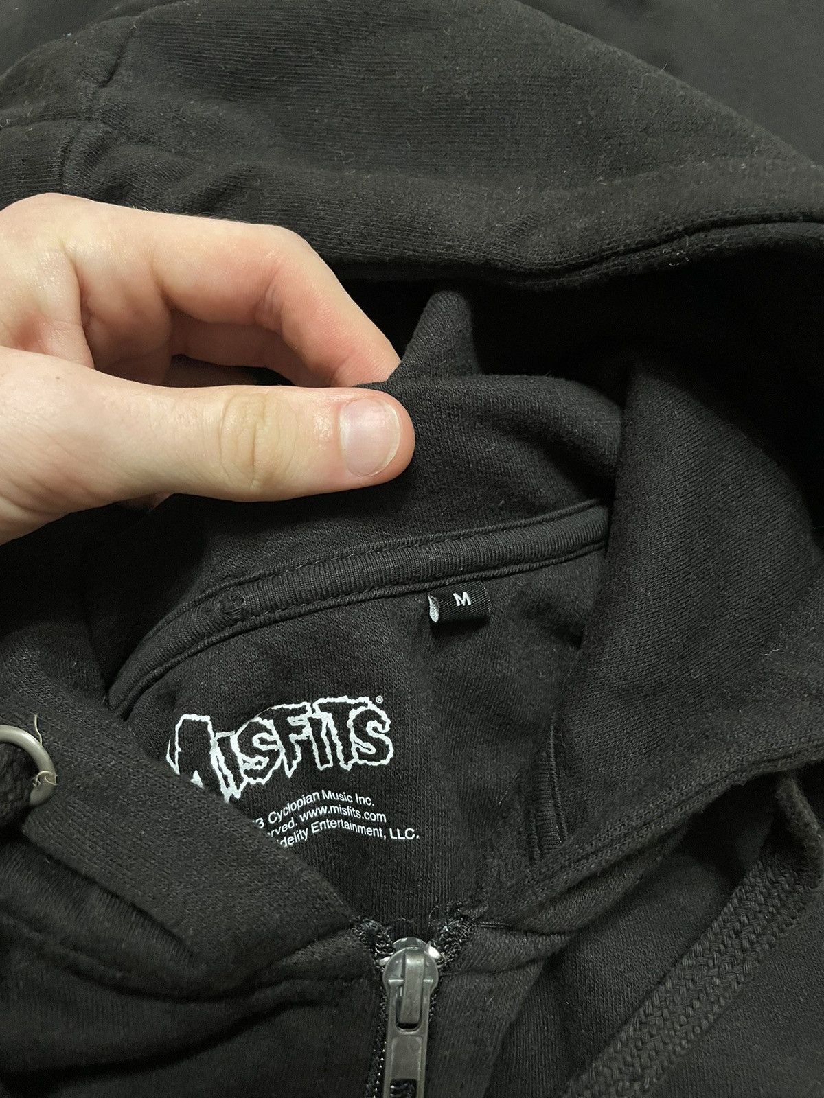 Band Tees Vintage Misfits Zip-Up Hoodie Size US M / EU 48-50 / 2 - 10 Thumbnail