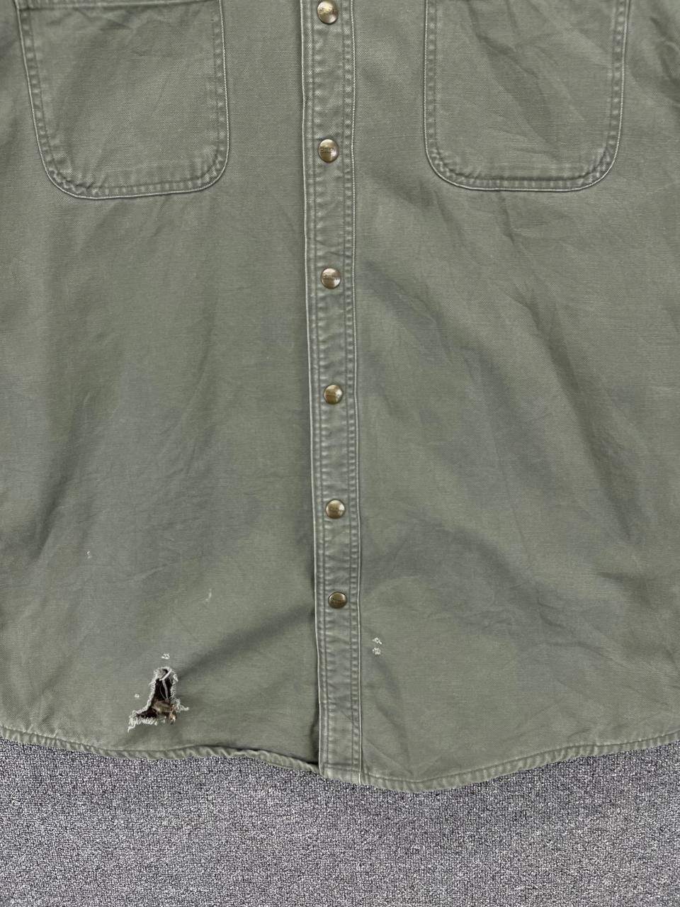Carhartt Vintage Carhartt Button Up Work Wear Jacket Size US L / EU 52-54 / 3 - 6 Thumbnail