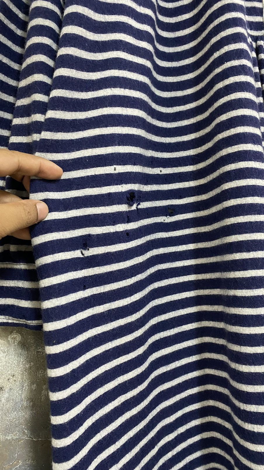 Kapital Kountry Vintage Kapital Distressed Striped Wool Dress Size ONE SIZE - 7 Thumbnail