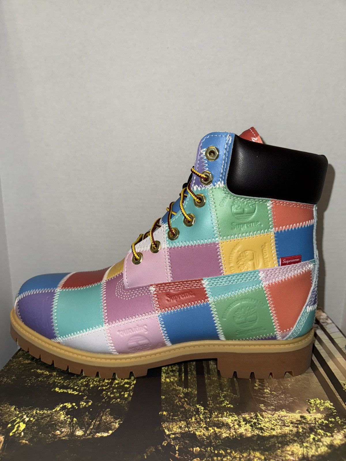 Supreme × Timberland Supreme X Timberland 6” Premium Waterproof Boot Size US 10.5 / EU 43-44 - 3 Thumbnail