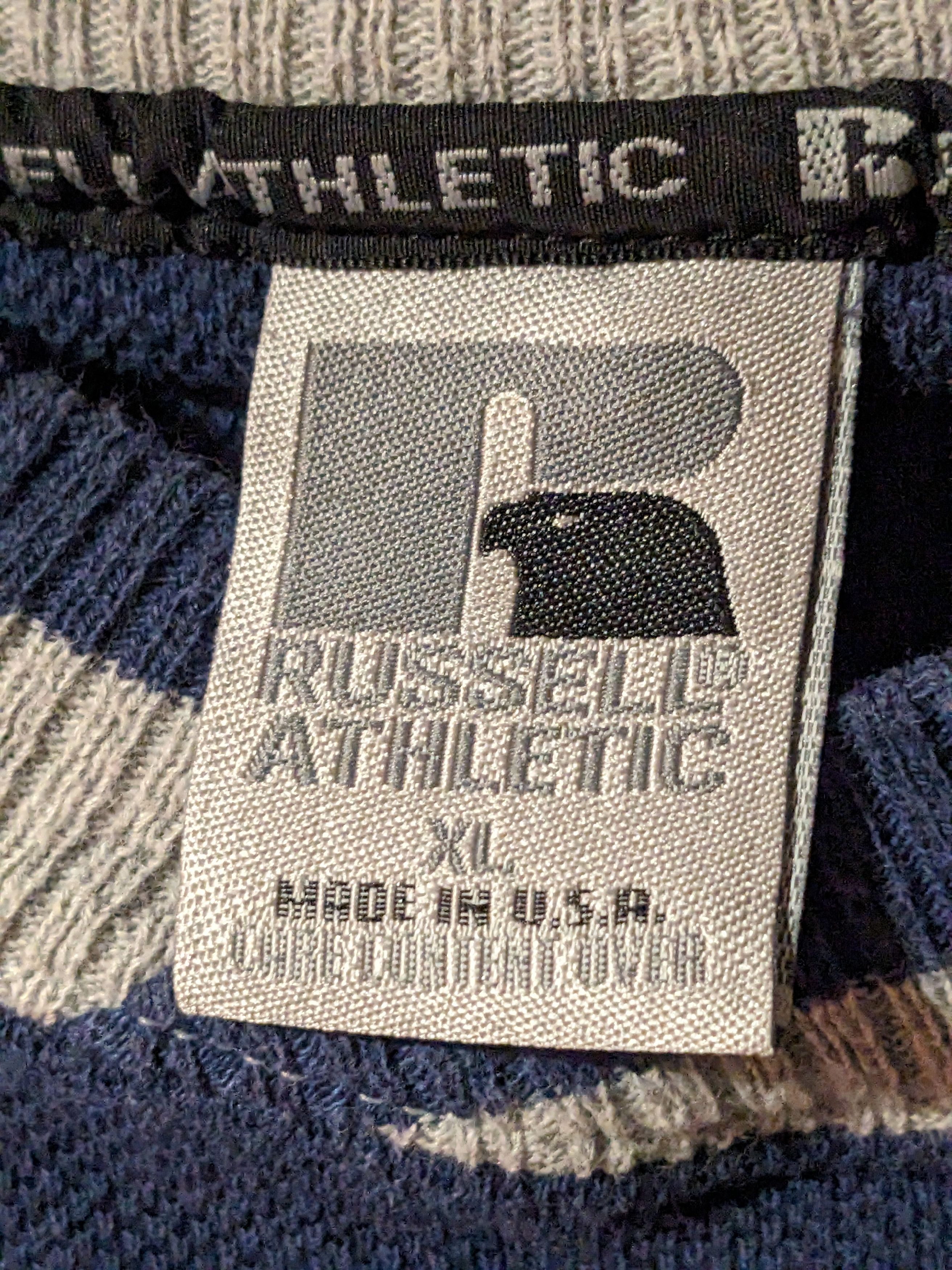 Russell Athletic × Vintage Vintage 90s Russell Athletic Blank Essential Sweatshirt Size US XL / EU 56 / 4 - 2 Thumbnail