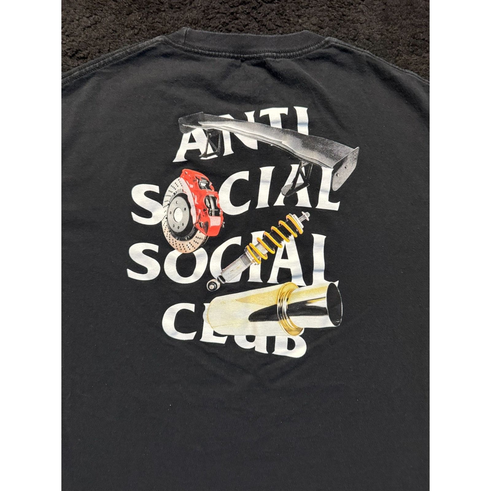 Anti Social Social Club Anti Social Social Club Car Parts Graphic Tee Men's Size L Size US L / EU 52-54 / 3 - 2 Thumbnail