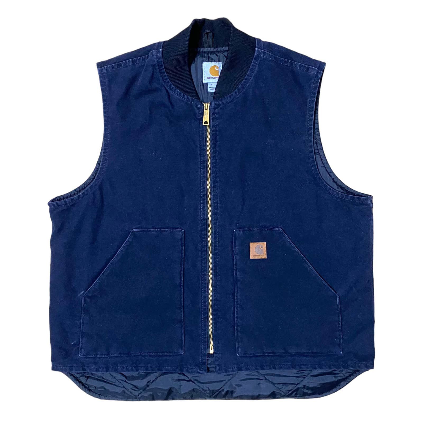 Vintage Vintage Carhartt Vest Duck Canvas Arctic Workwear Grailed