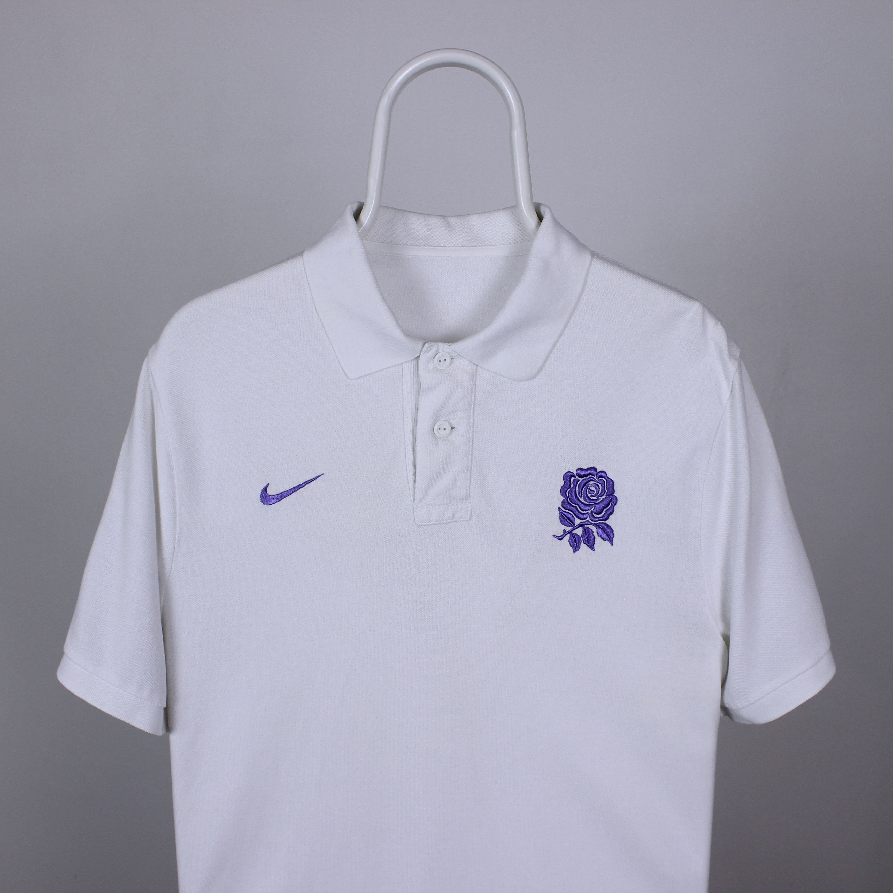 Nike Nike polo shirt vintage cotton L white Size US L / EU 52-54 / 3 - 3 Thumbnail