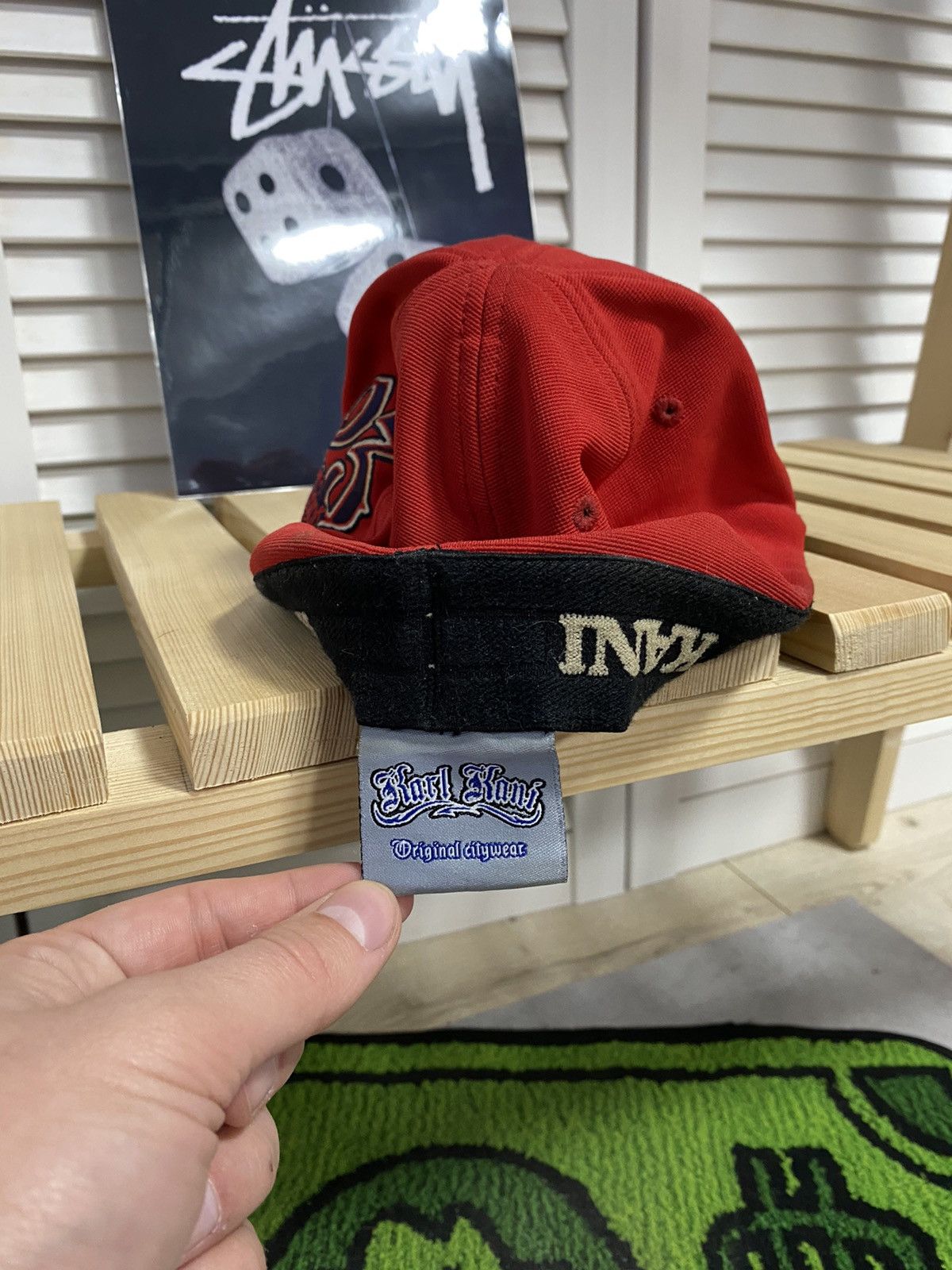 Karl Kani Vintage 90s Trucker Hat Karl Kani Rap Hip Hop Size ONE SIZE - 5 Thumbnail