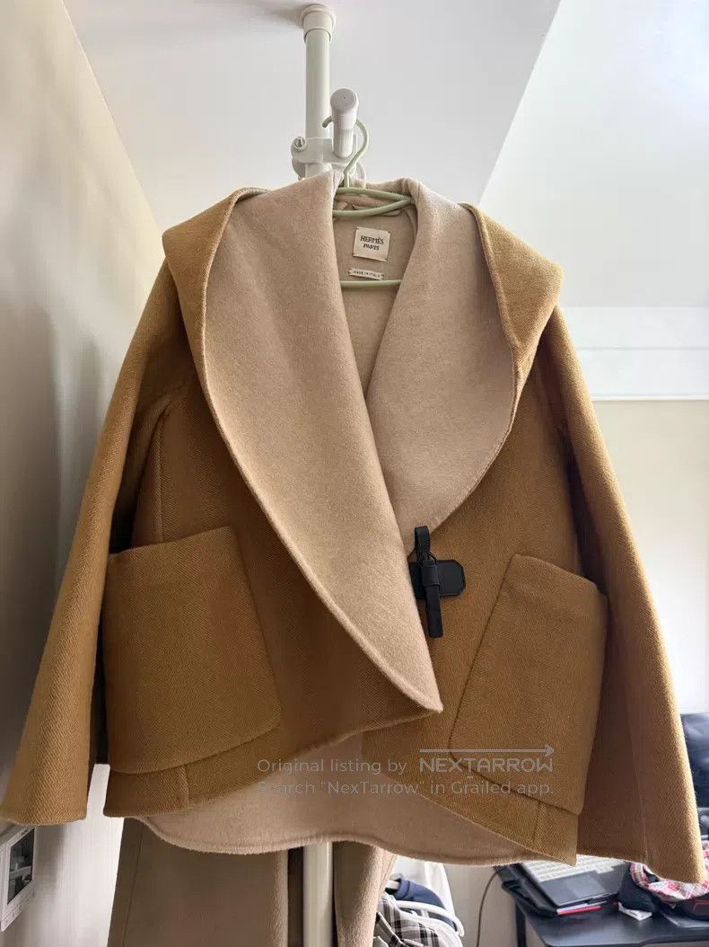 Hermes Hermes Cloak-like Cashmere Coat Size XS / US 0-2 / IT 36-38 - 1 Thumbnail