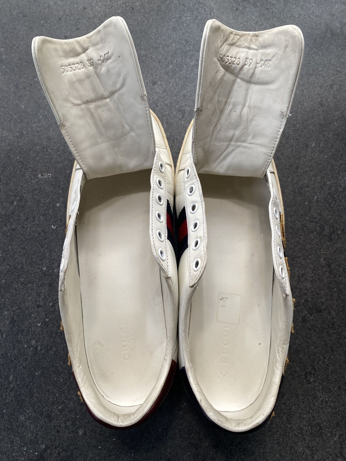 Gucci Gucci Ace Loved Sneakers Size US 7 / IT 37 - 2 Thumbnail